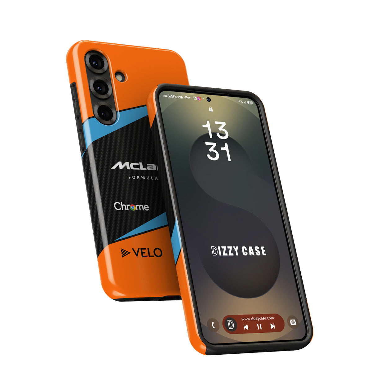 Iconic Piastri MCL60 Livery Case – Samsung-Compatible