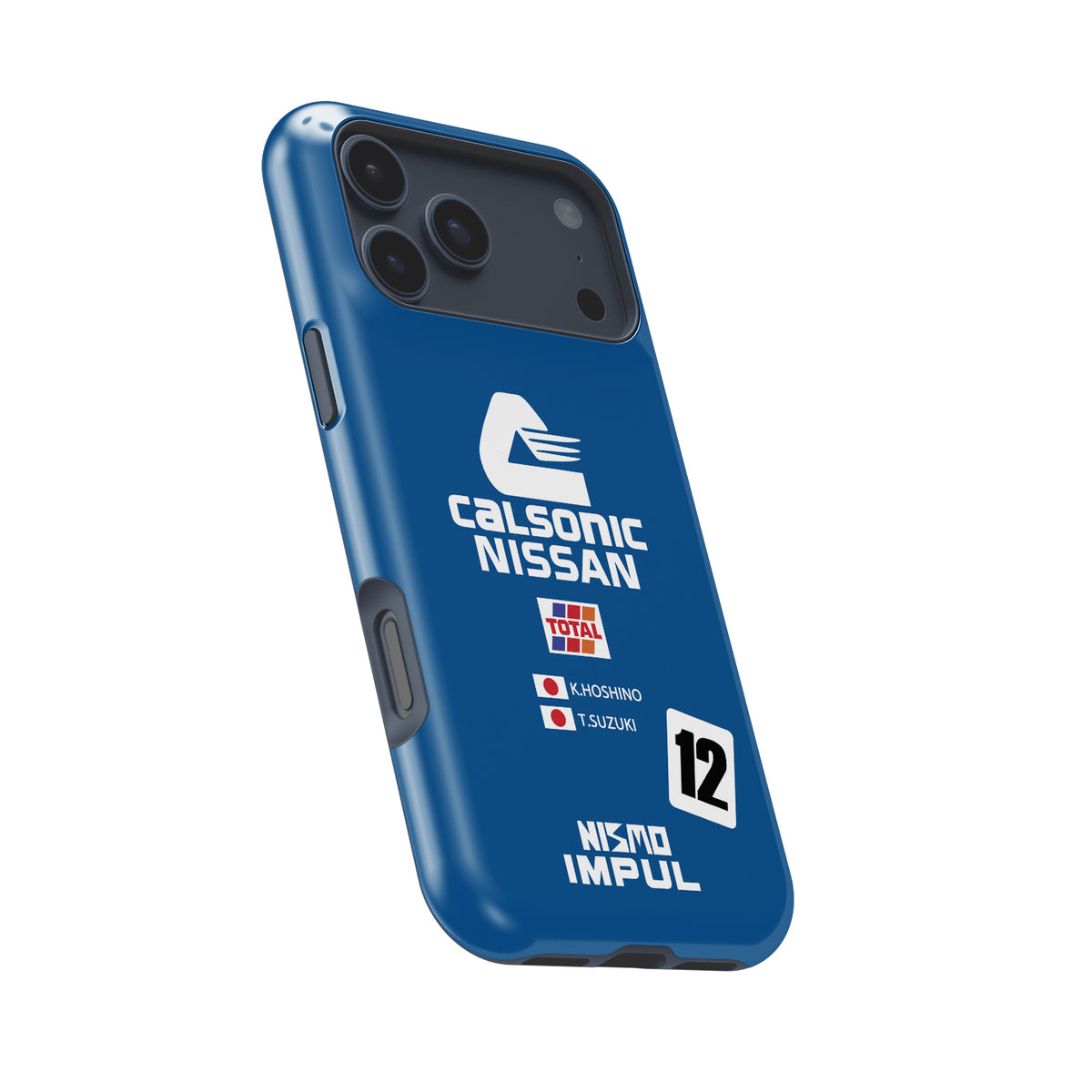 Iconic NISSAN GT-R CALSONIC IMPUL '08 Livery Phone Case