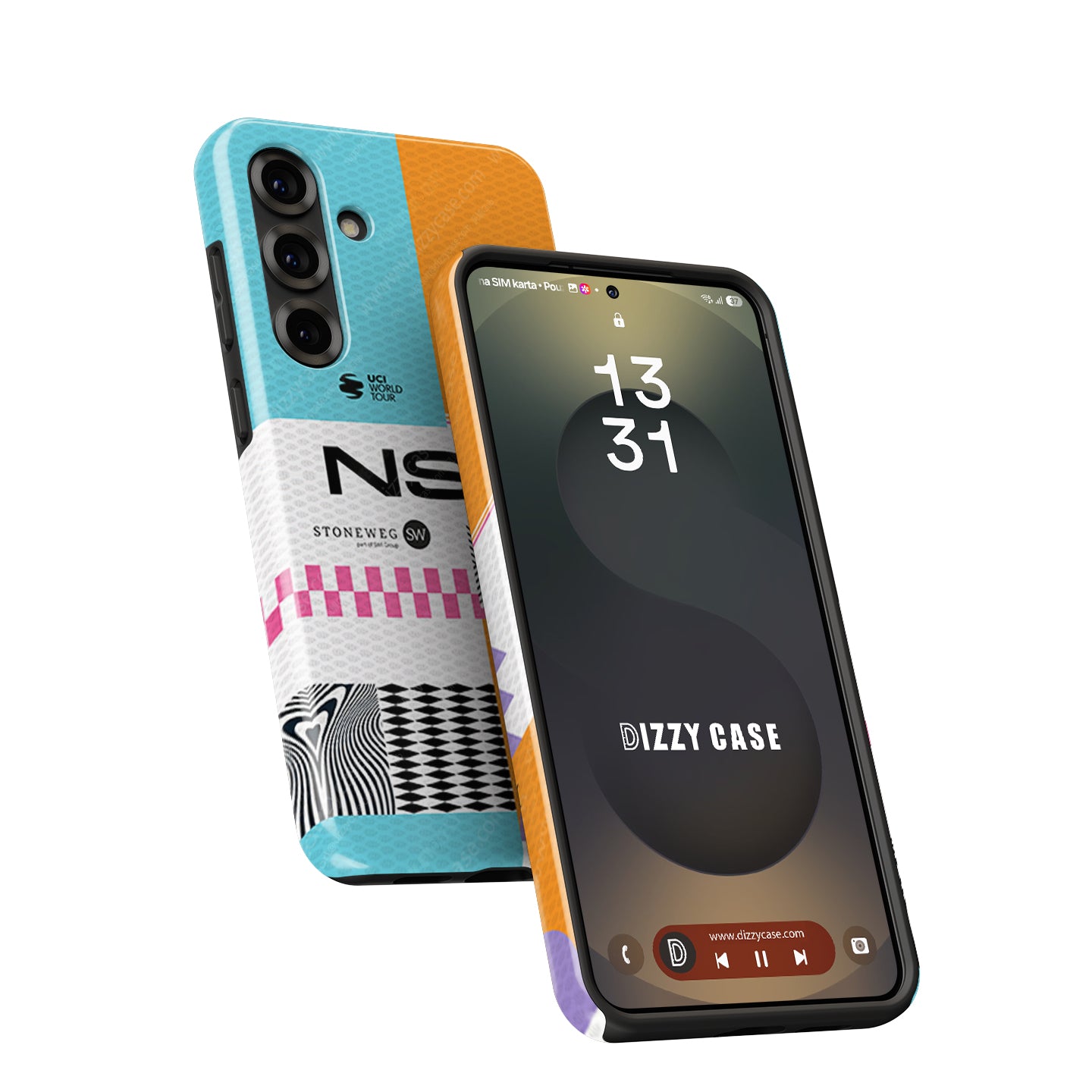 NSN Cycling Team 2026 Jersey Phone Case | Barcelona Edition for Samsung Galaxy