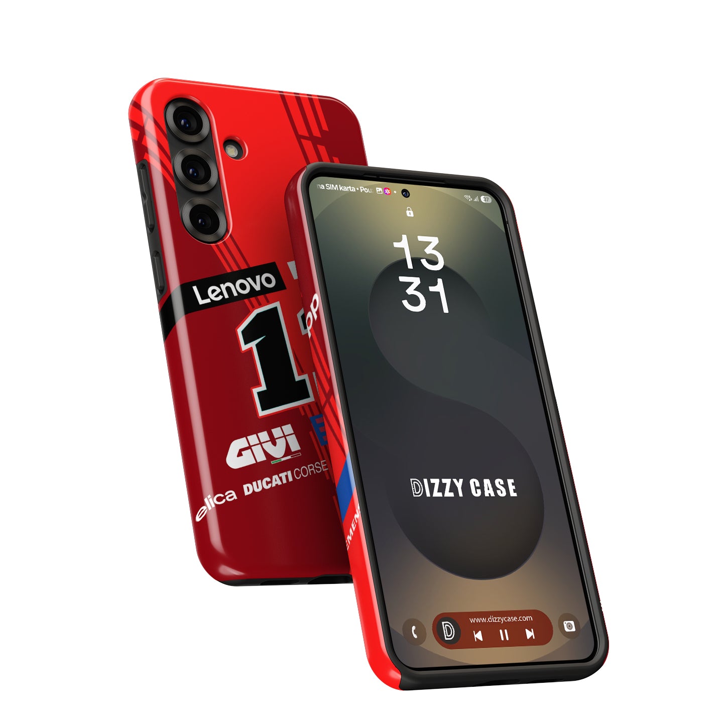 Nicolò Bulega 2025 Ducati Racing Livery - Samsung Galaxy Case