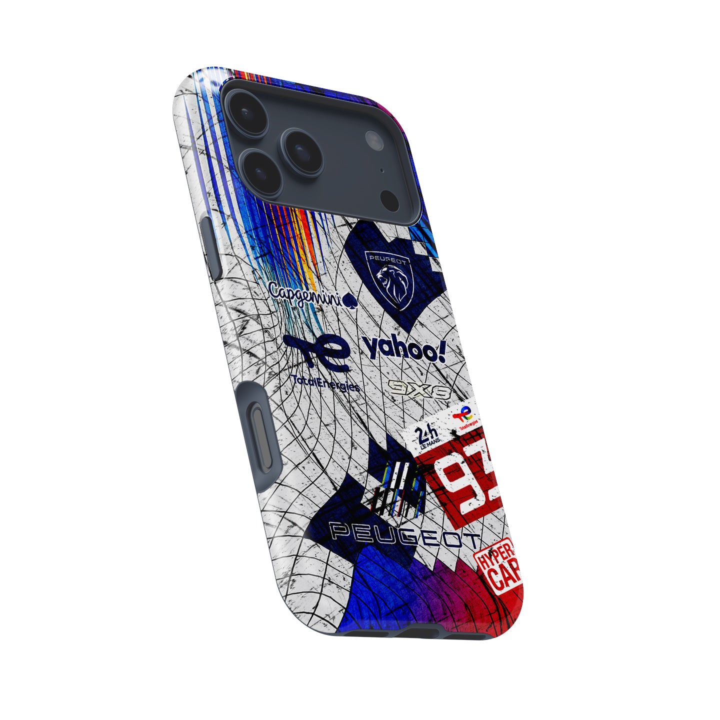 Peugeot 9X8 Le Mans 100th Anniversary Phone Case – Hypercar Tribute Livery (Race-Worn Edition)