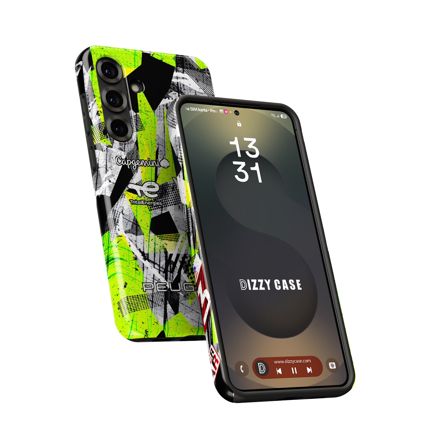 Peugeot 9X8 Hypercar Phone Case – #93 Track Edition for Samsung