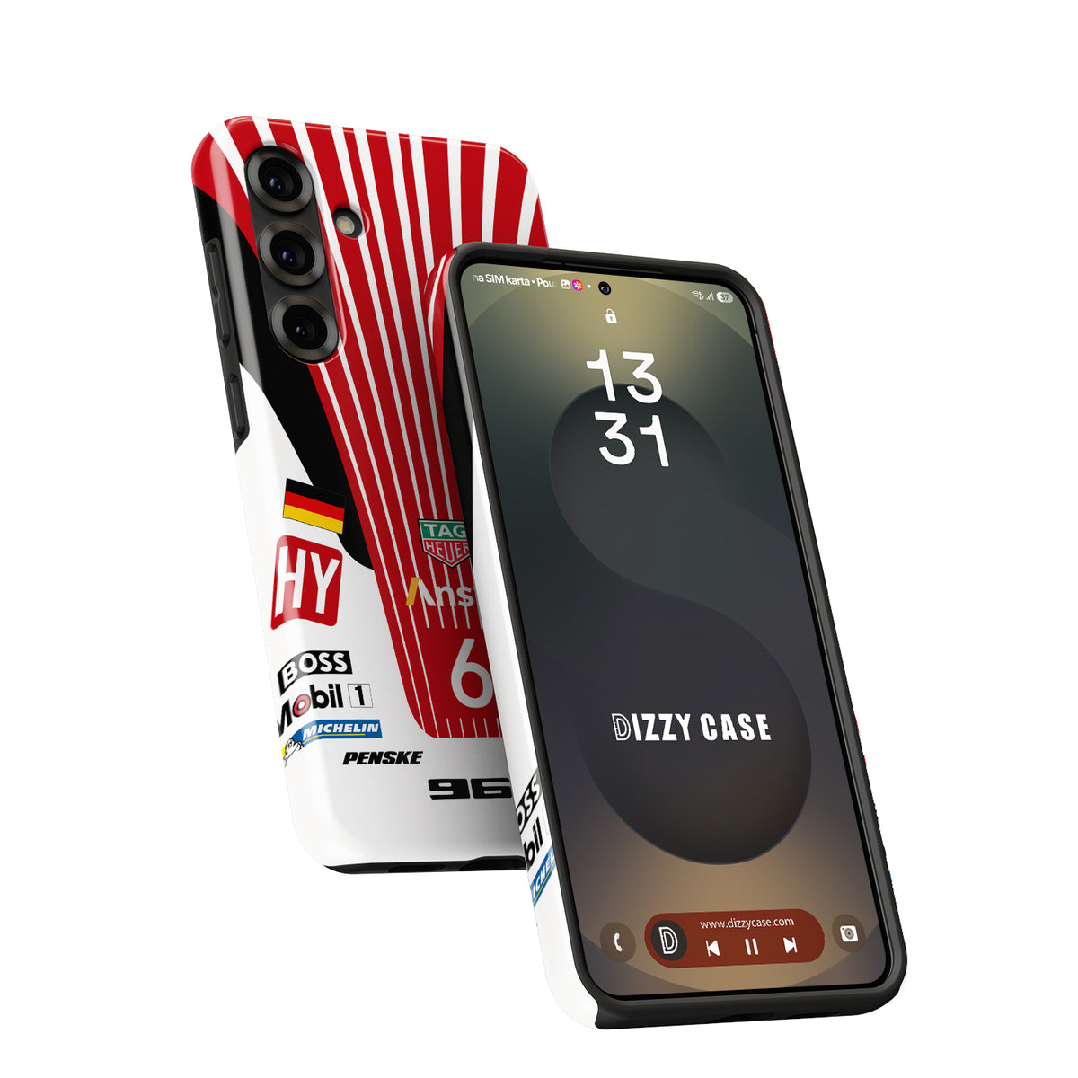 Porsche 963 LMDh No.6 Phone Case: Bold Racing Style & Protection