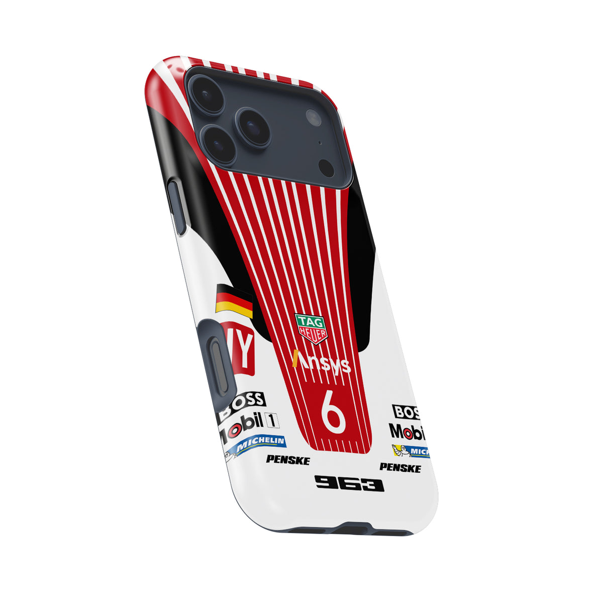 Porsche 963 LMDh No.6 Livery Phone Case: Bold Design, Ultimate Protection