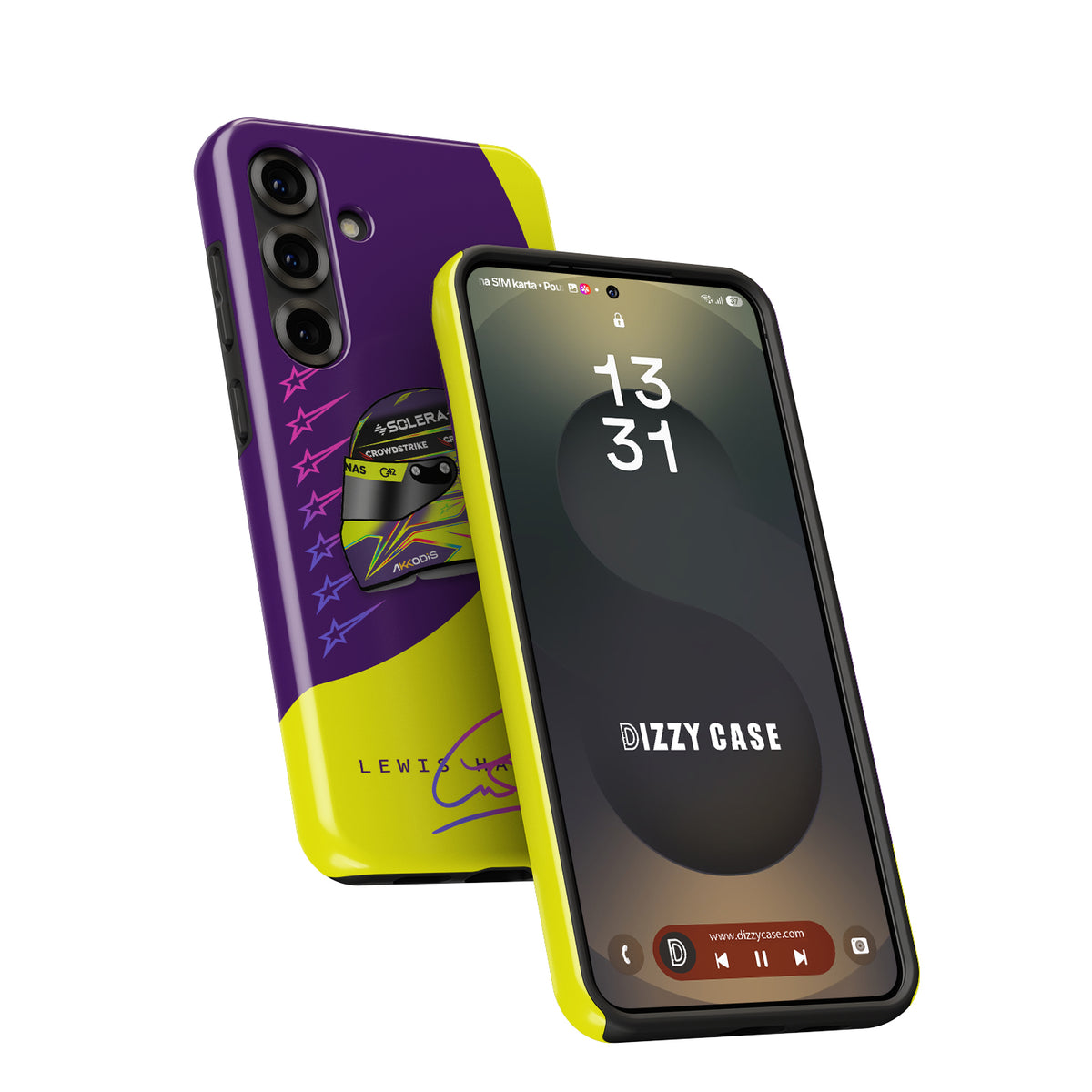 Racing Tribute: 2024 Hamilton Helmet Case – Samsung