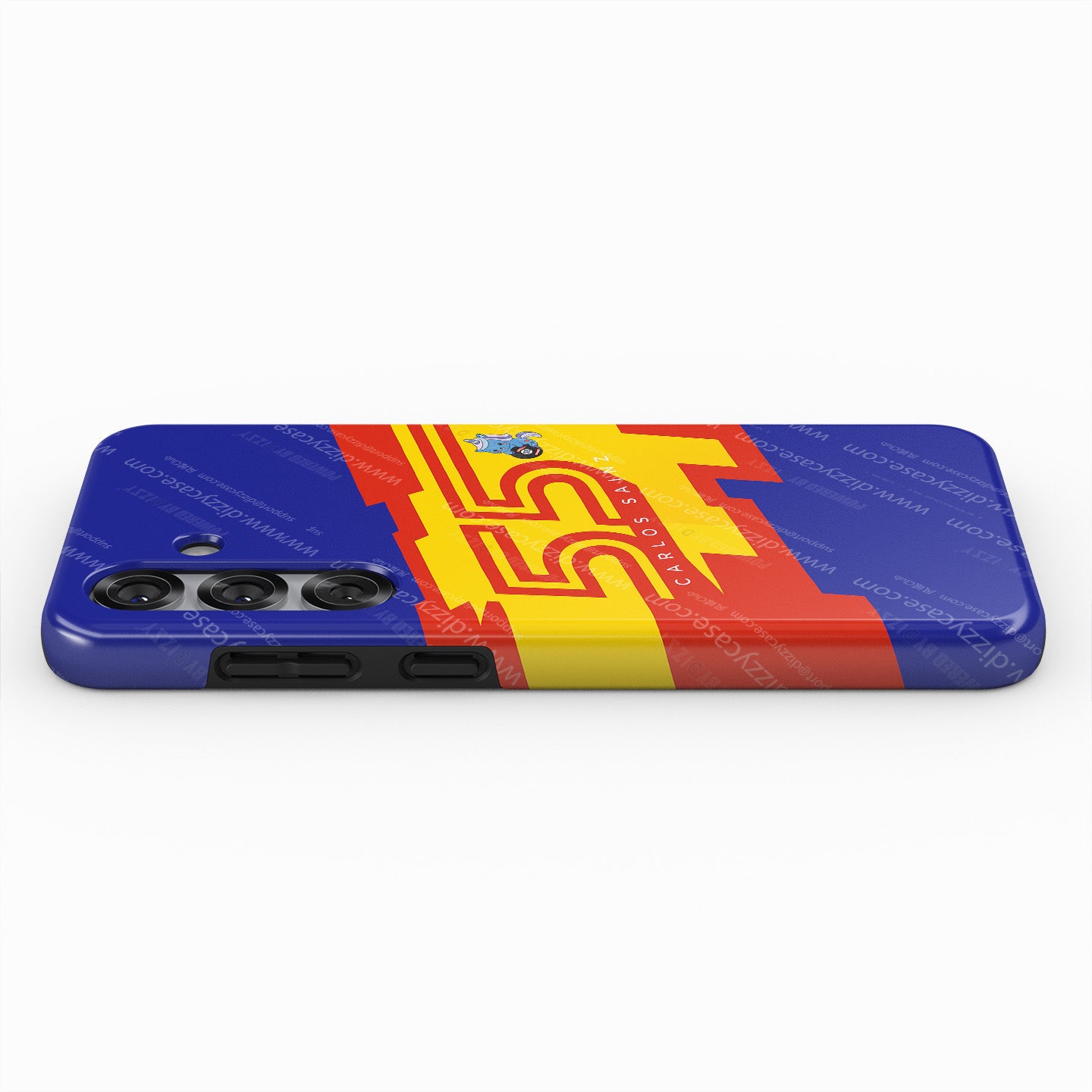 Carlos Sainz 2025 Williams Helmet Edition Phone Case – Spanish Spirit Design for Samsung Galaxy