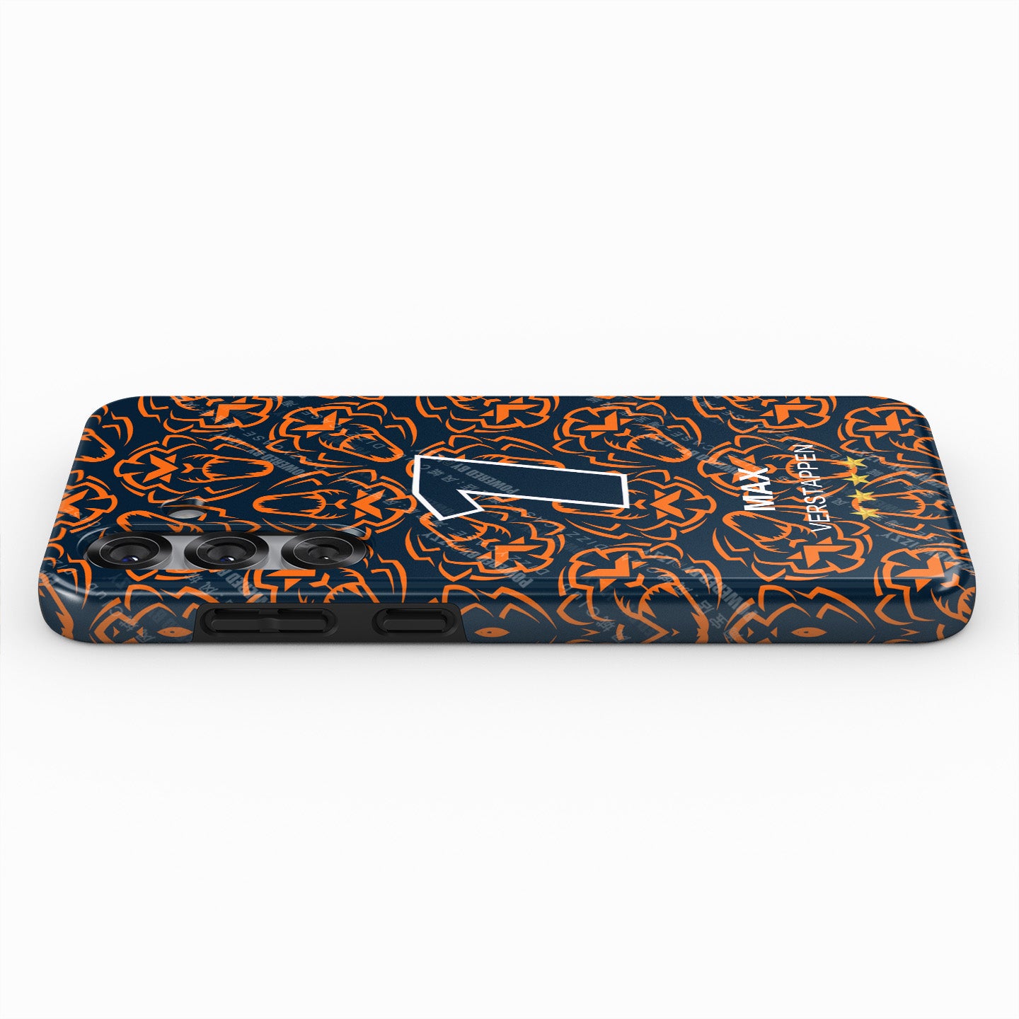 Max Verstappen 2025 F1 Champion Phone Case – Orange Lion Edition (Samsung)