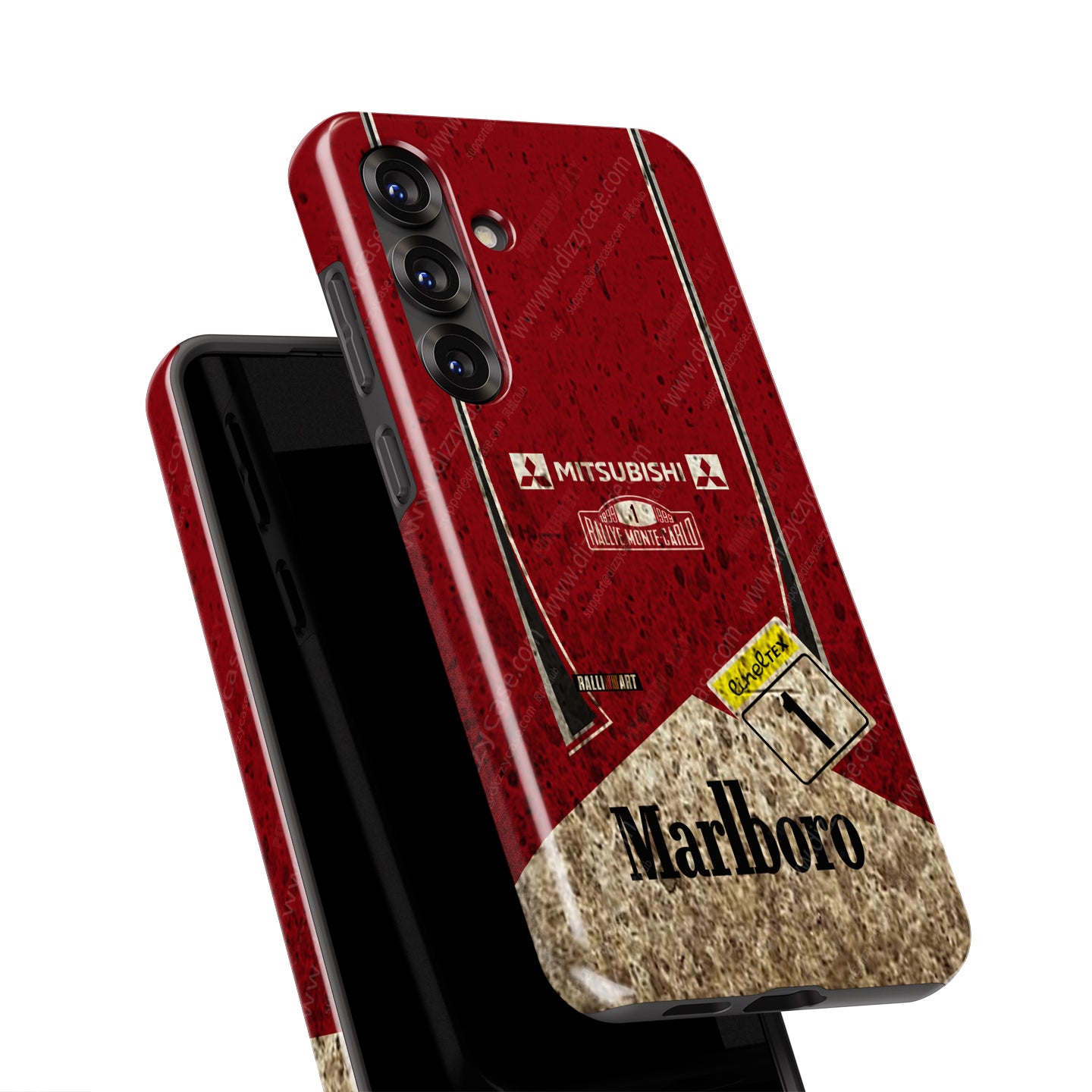 1999 Mitsubishi Lancer Evolution VI #1 Tommi Makinen - Risto Mannisenmaki Ganador del Rally de Nueva Zelanda (1999) Decoración de barro de SAMSUNG PHONE Case