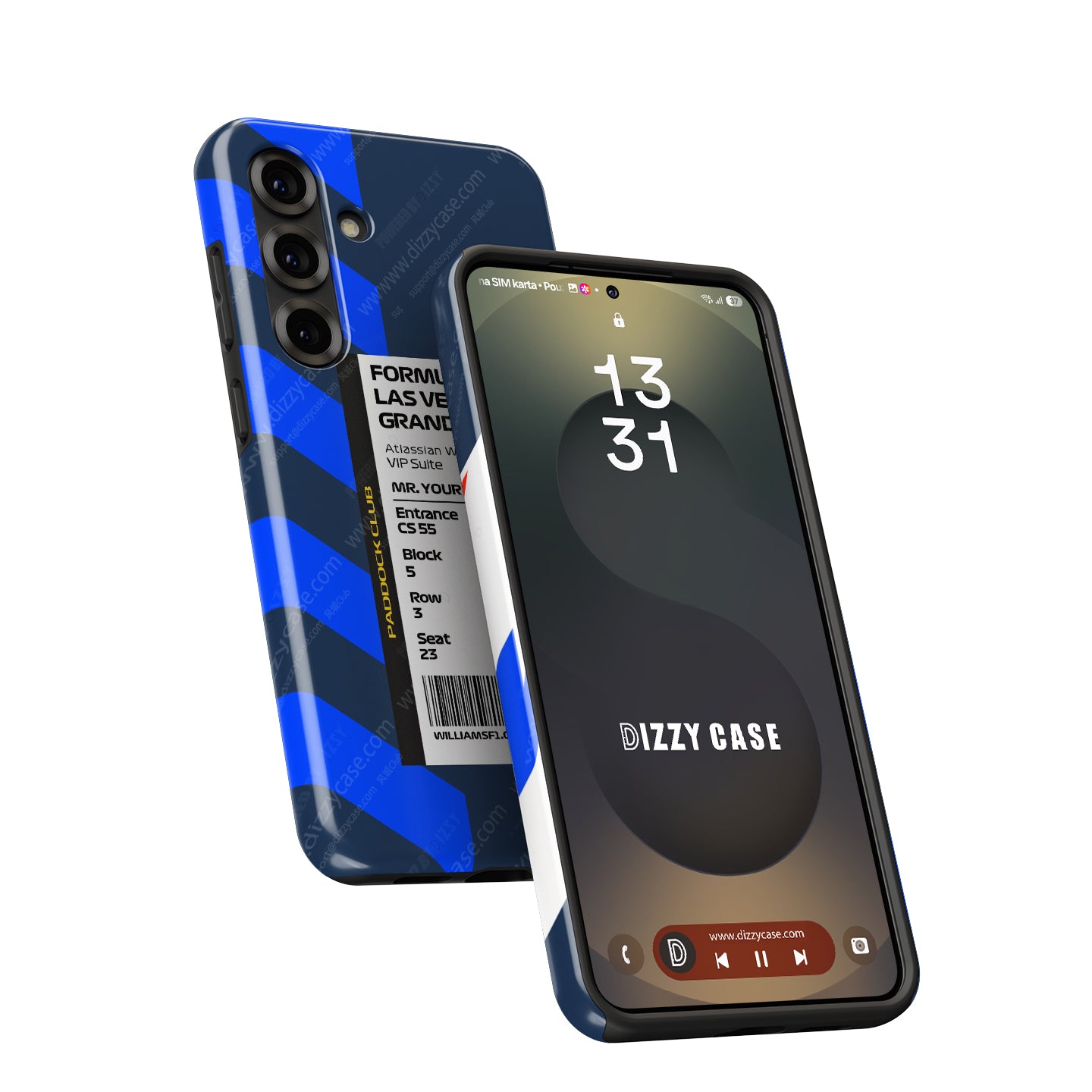 Custom Williams VIP Pass Samsung Galaxy Case
