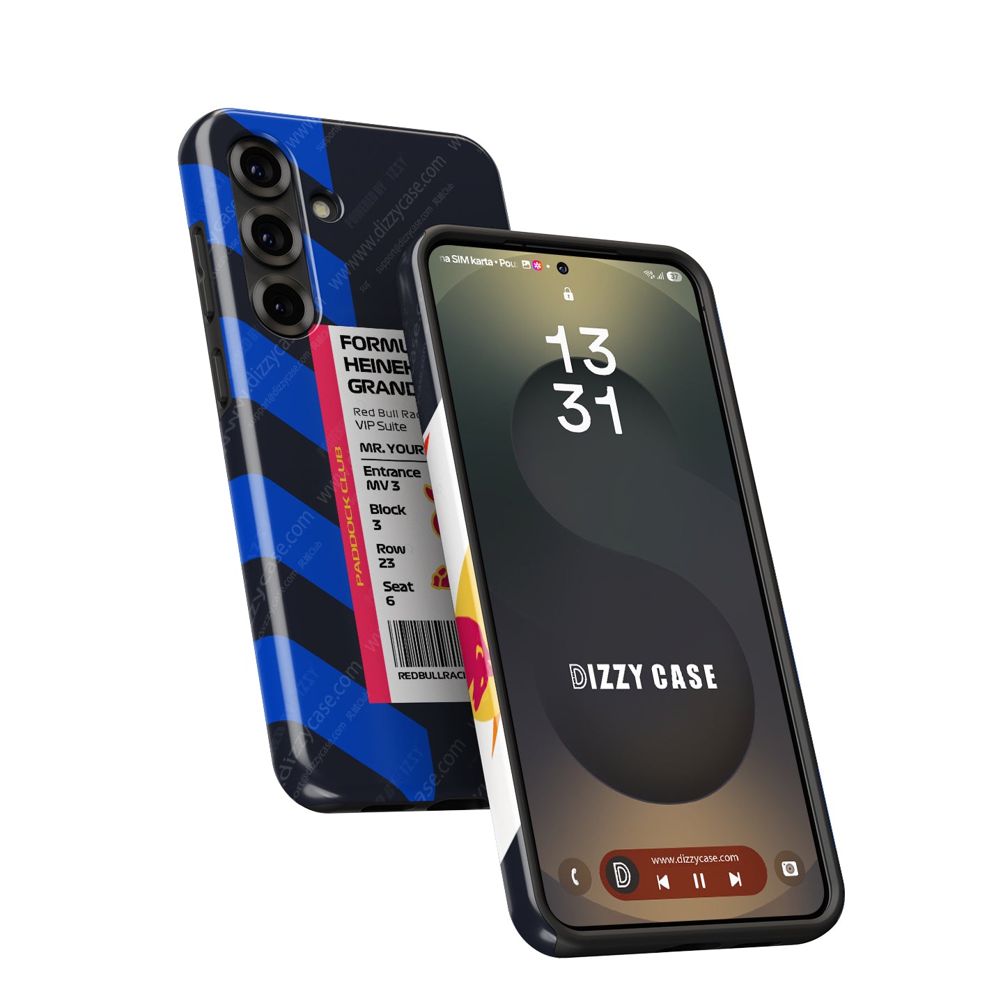Custom Red Bull VIP Pass Samsung Galaxy Case
