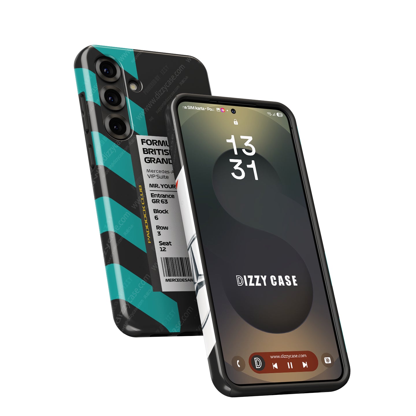 Custom Mercedes VIP Pass Samsung Galaxy Case