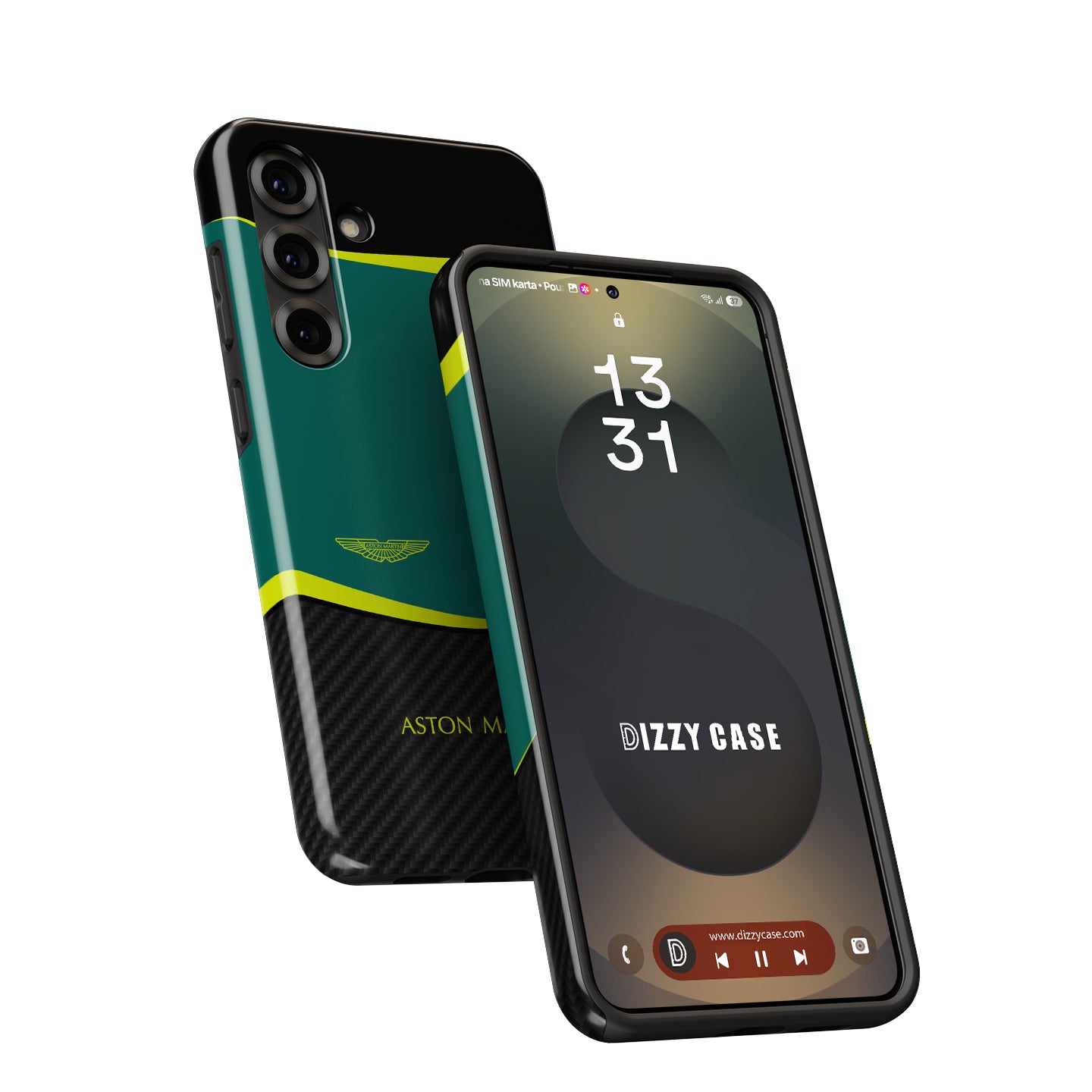 Aston Martin AMR22 Samsung Galaxy Case – Vettel’s Iconic Livery | DIZZY CASE
