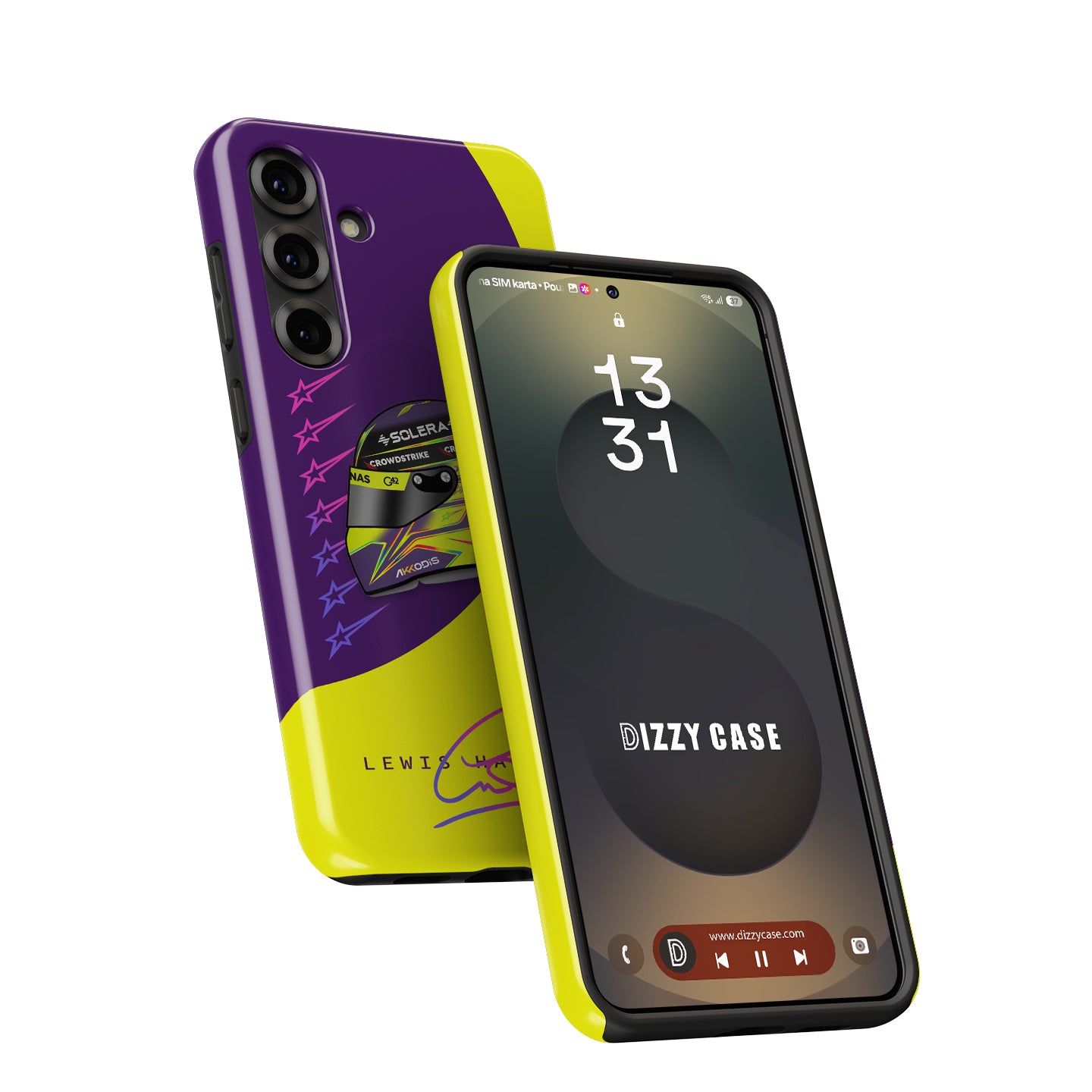 Racing Tribute: 2024 Hamilton Helmet Case – Samsung | DIZZY CASE