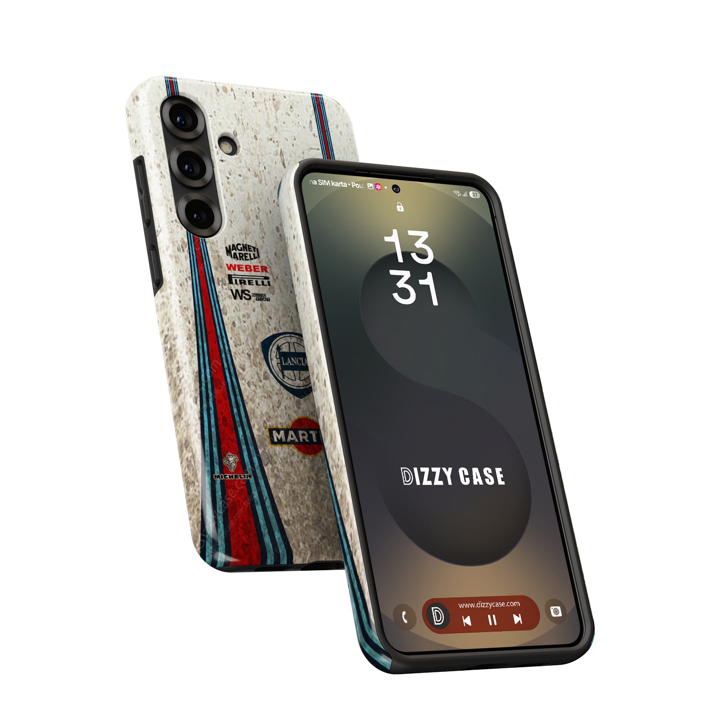 1990 Lancia Delta HF Integrale Martini Livery Phone Case - Iconic Racing Style