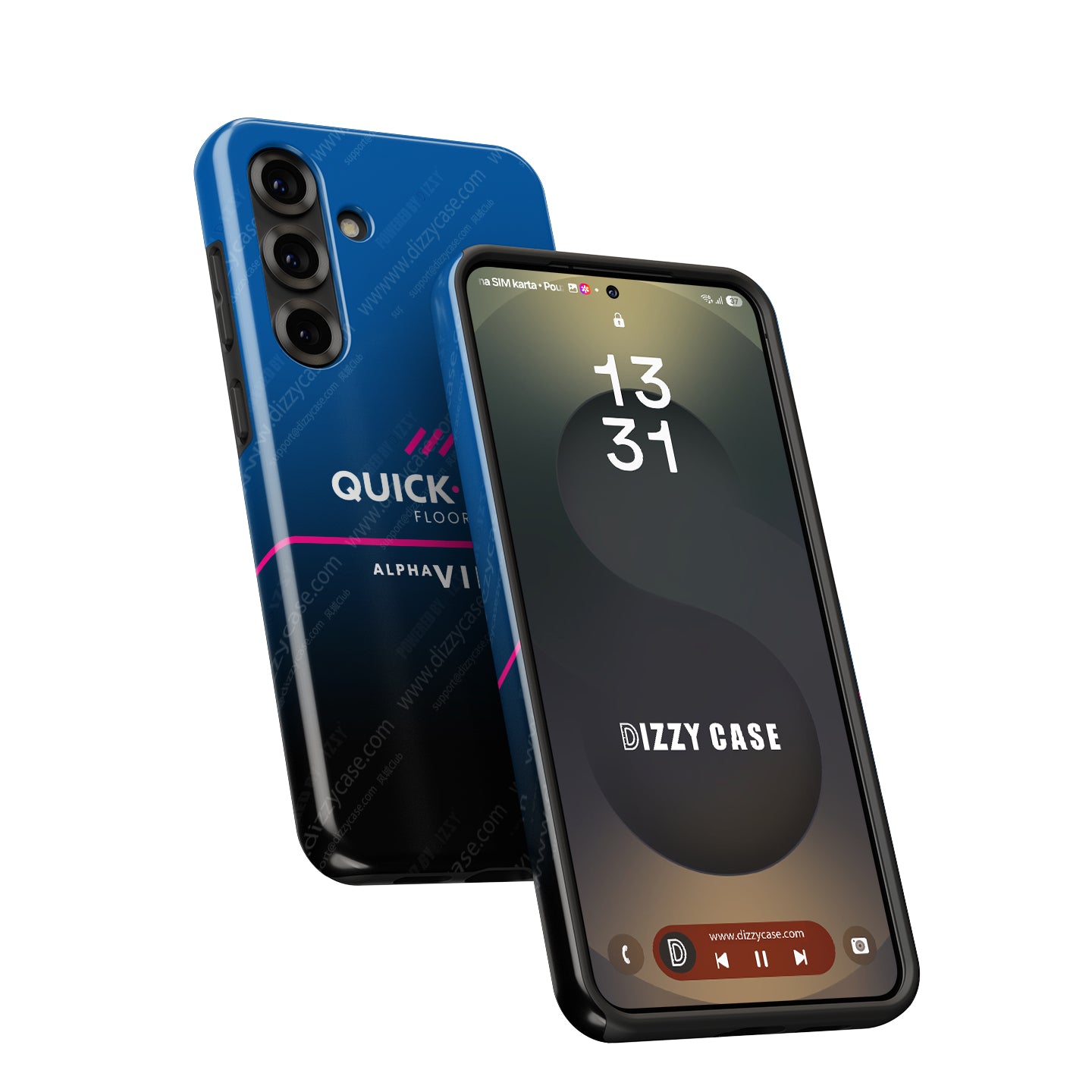 Show Your Cycling Pride with the Quick-Step Team Phone Case | DIZZY CASE