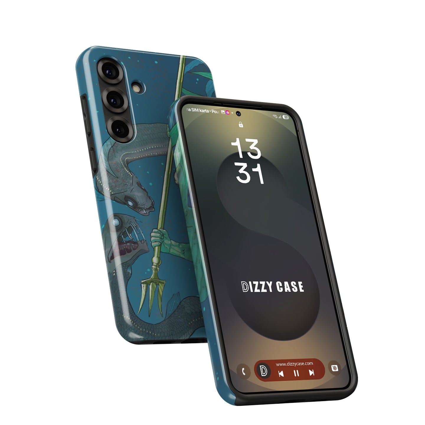 CSGO / CS2 - M4A4 | Poseidon Skin Phone Case - Samsung Models