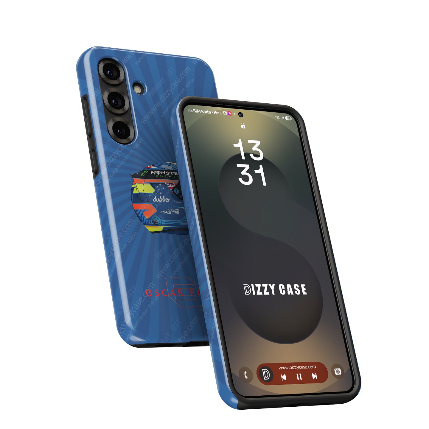 McLaren F1 Oscar Piastri 2024 Helmet Phone Case for Samsung | DIZZY CASE