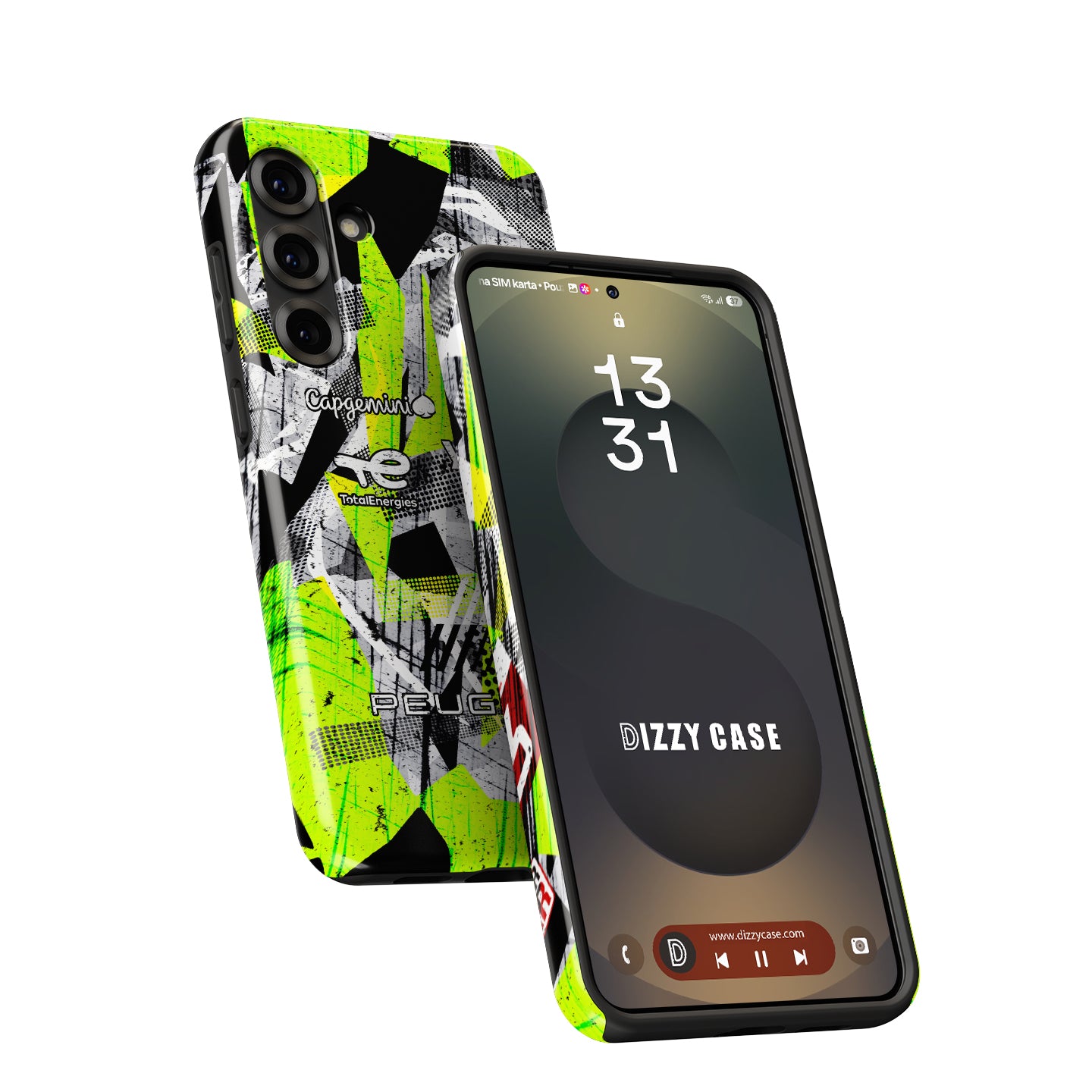 Peugeot 9X8 Hypercar Phone Case – #93 Track Edition for Samsung | DIZZY CASE