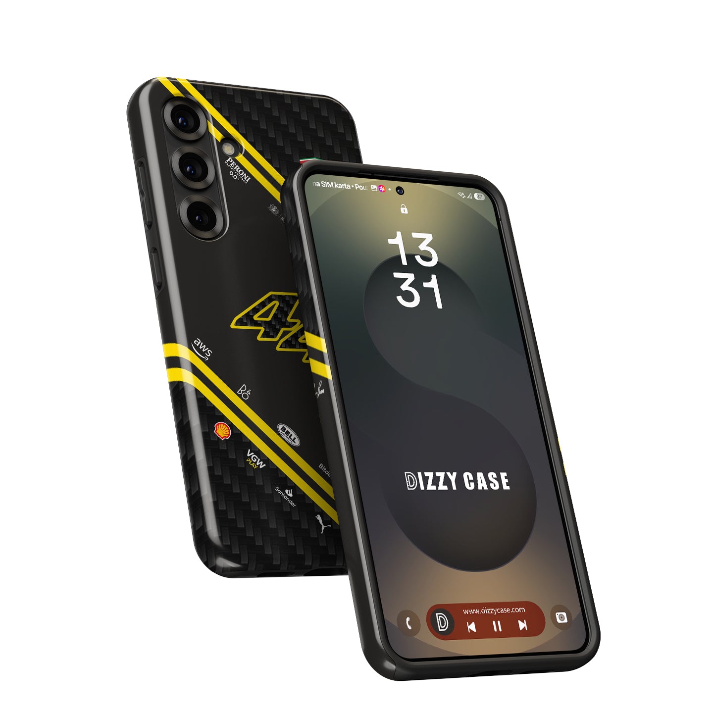 For F1 Fans: Lewis Hamilton LH44 Samsung Phone Case | DIZZY CASE