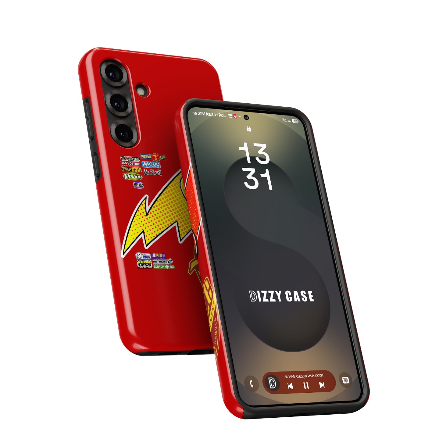 Lightning #95 Racing Phone Case – Rust-eze Livery Tribute (for Samsung Galaxy)