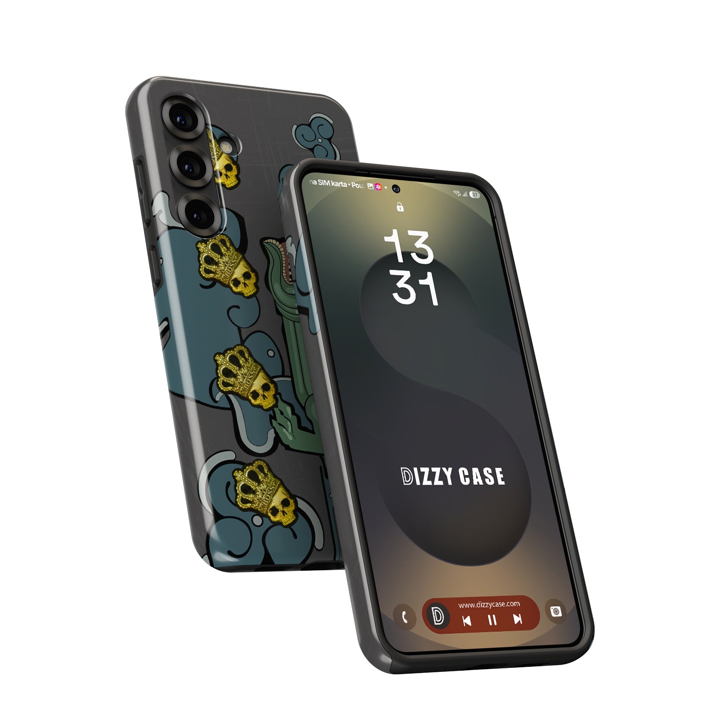 AK-47 Fire Serpent x4 Crown (Foil) Stickers CS:GO Phone Case for Samsung Galaxy | Premium Protection & Style