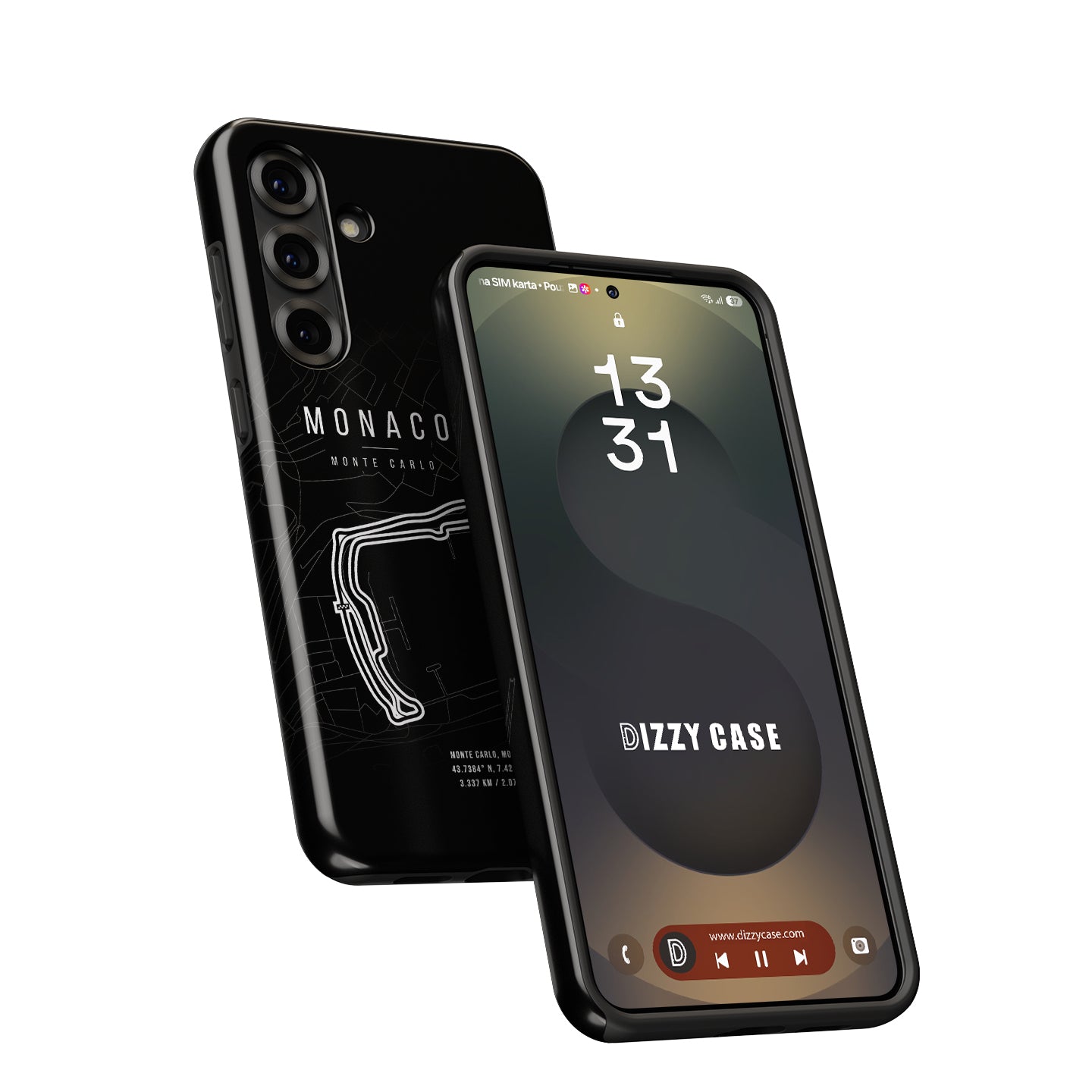 Monaco F1 Track Grand Prix - Samsung Phone Case