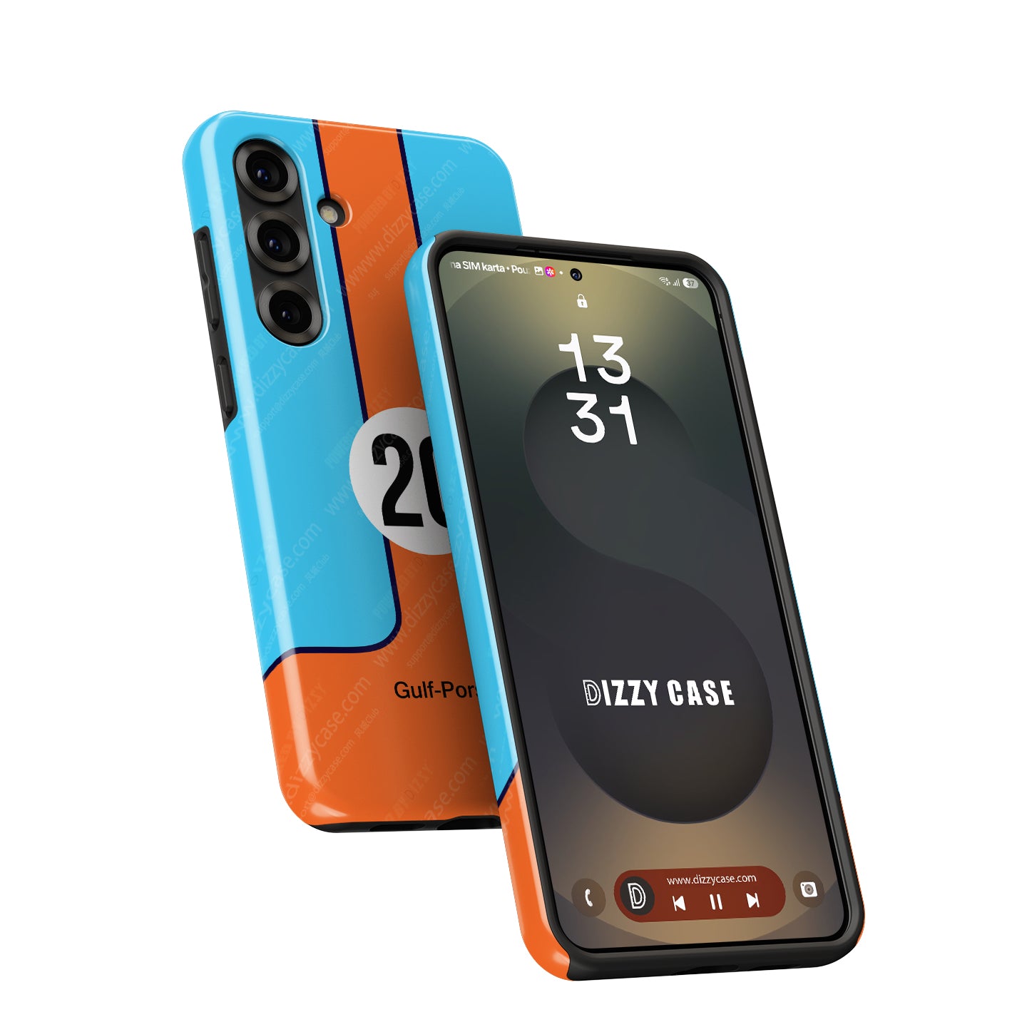 Sleek & Tough Gulf Porsche Phone Case for Racing Fans