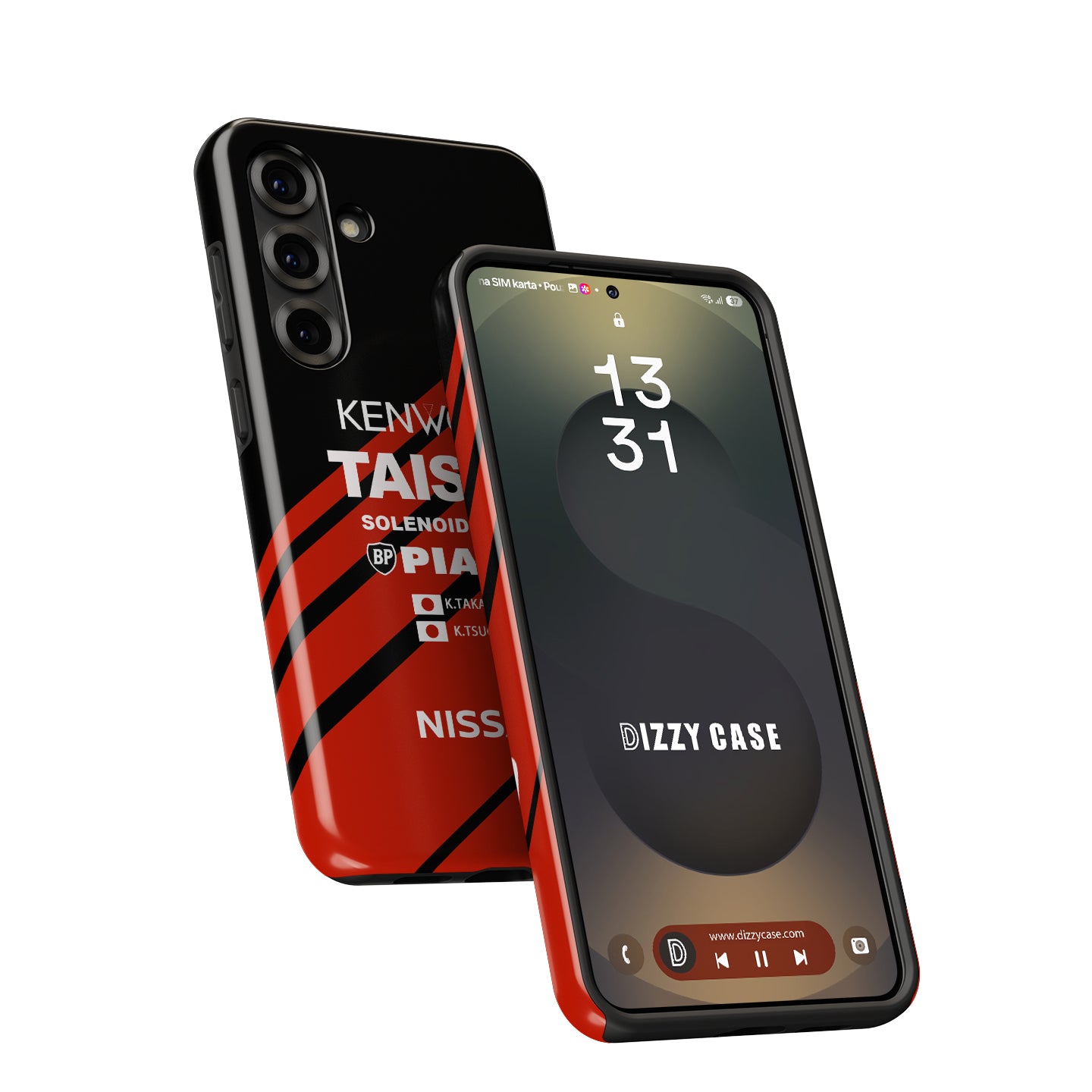 TAISAN BNR32 ADVAN GT-R Livery Phone Case: Bold Racing Style