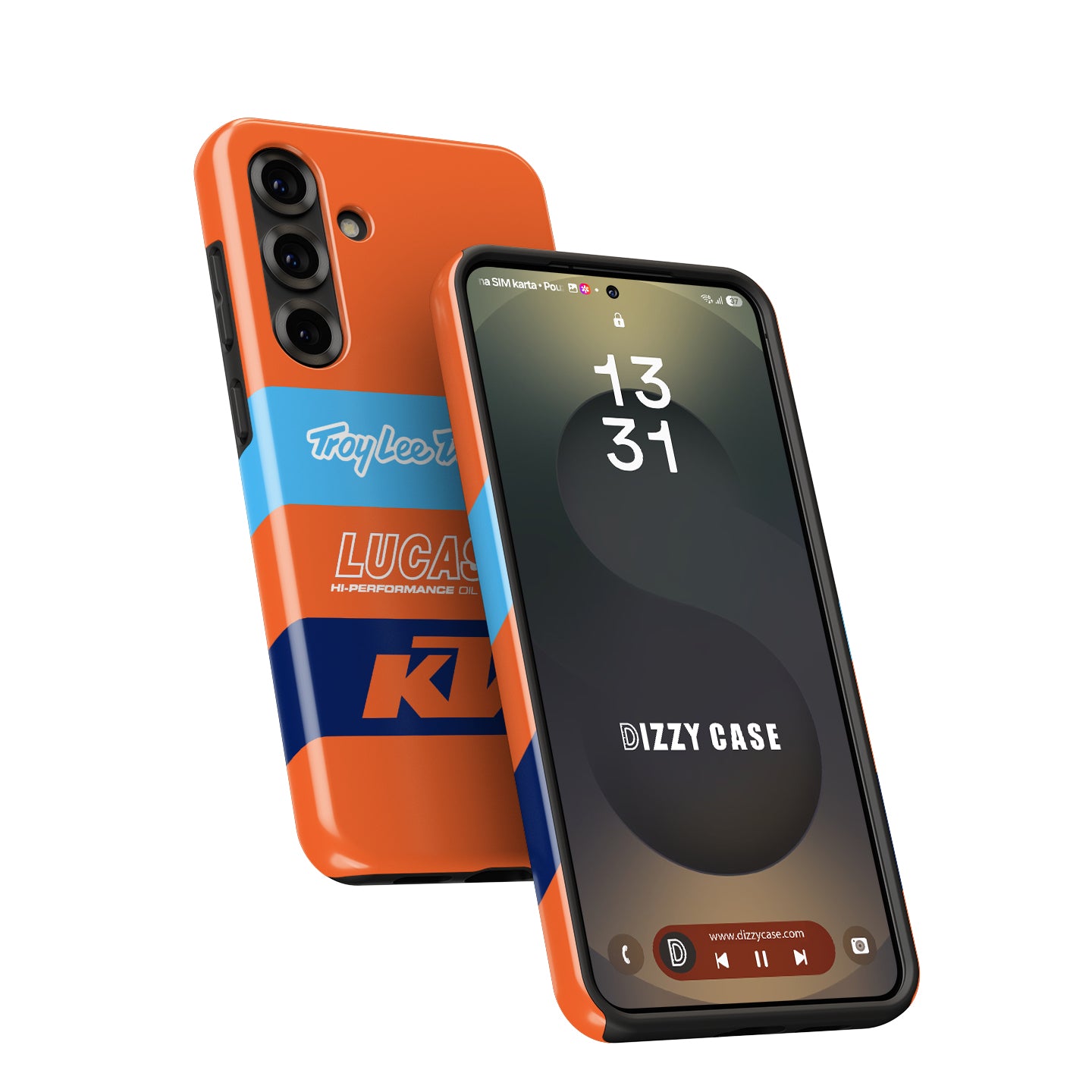 MXGP TLD Lucas Oil KTM Phone Case: Racing Style & Tough Protection | DIZZY CASE