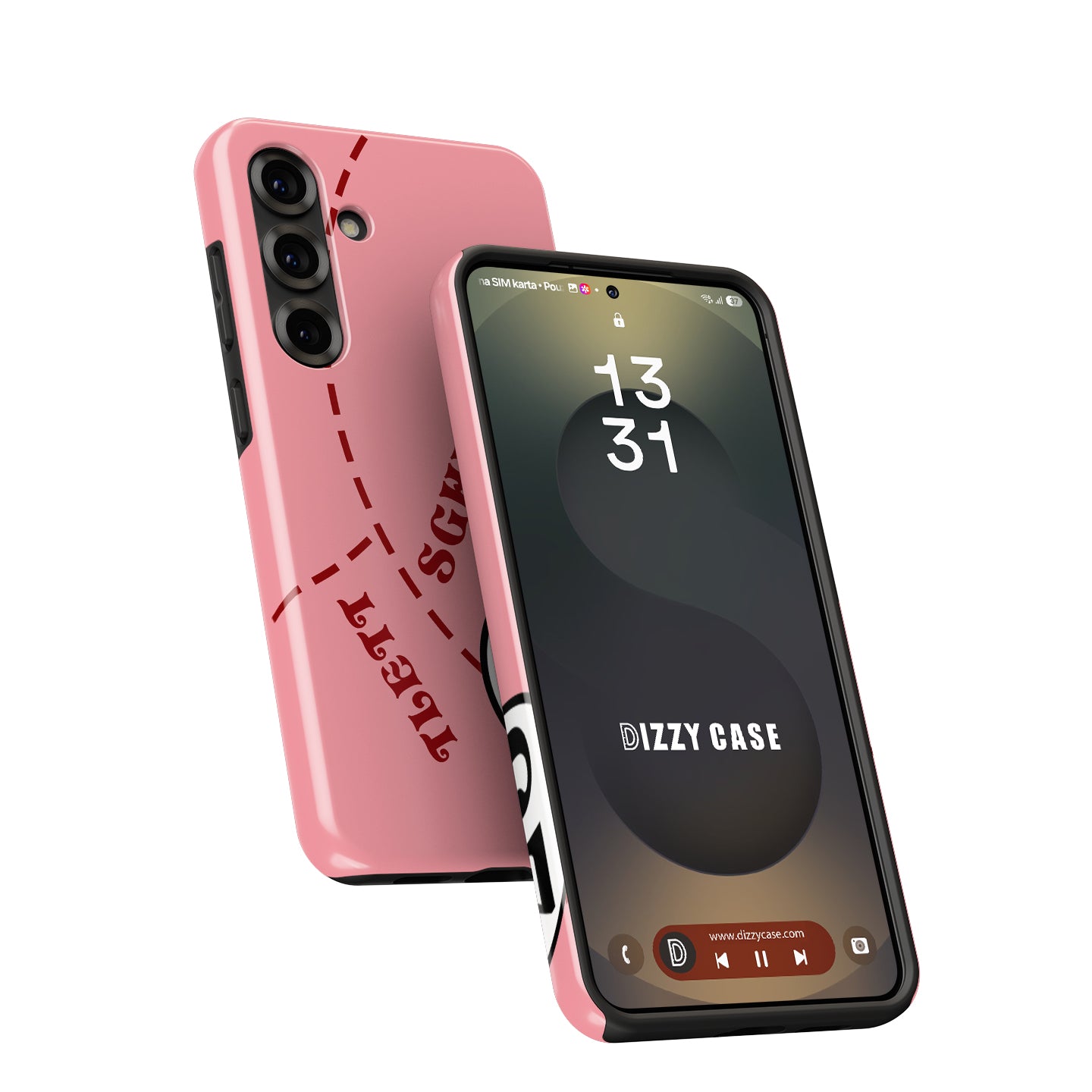 Porsche Pink Pig Samsung Case – Bold Racing Design for Galaxy
