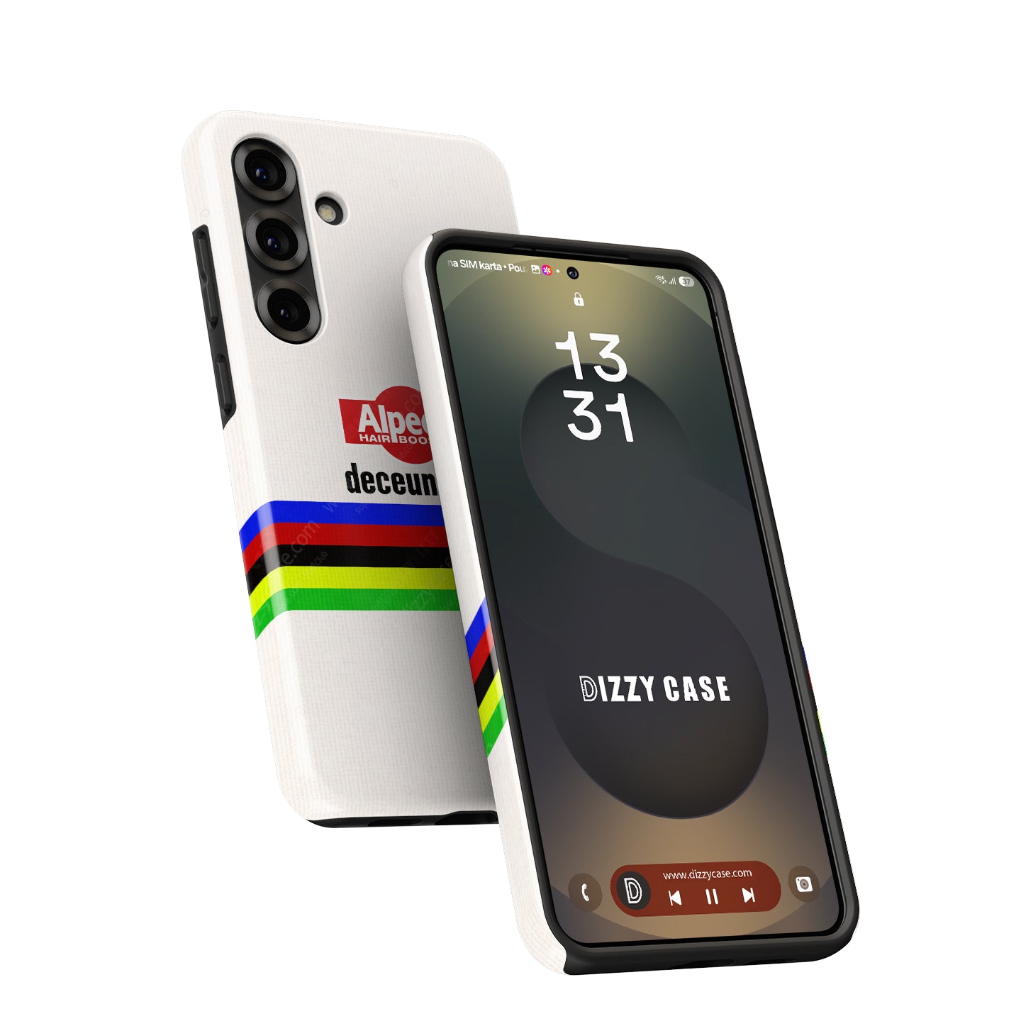 Celebrate Victory: Mathieu van der Poel 2024 World Champion Phone Case | DIZZY CASE