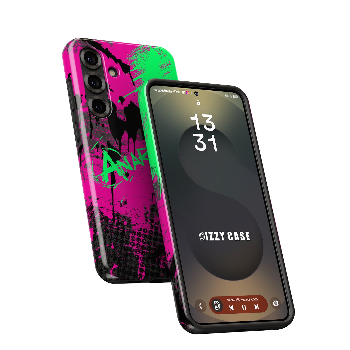 CS/CS2 Phone Case - AK-47 Neon Revolution Skin - Samsung Models