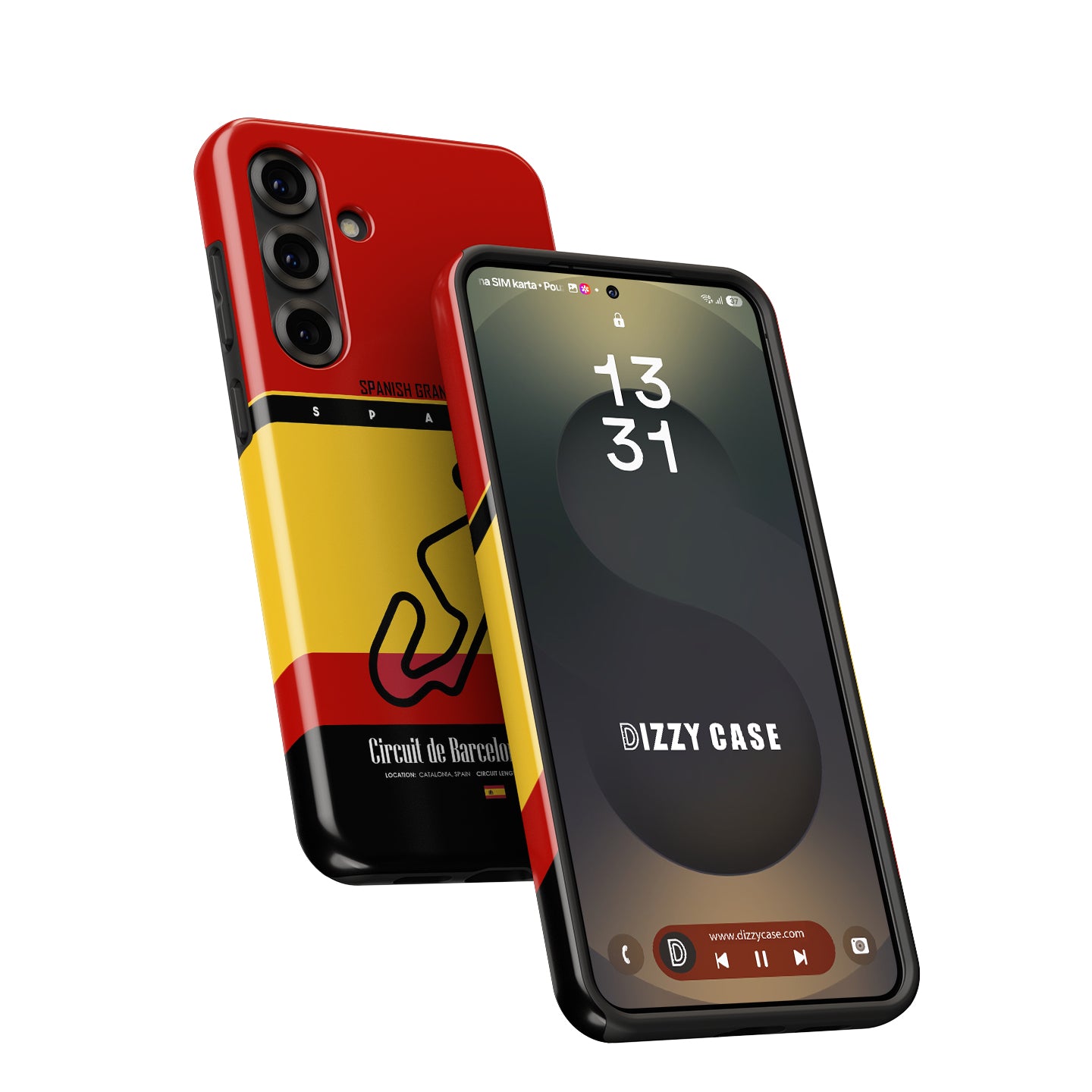 Spanish GP Samsung Case – Circuit de Barcelona-Catalunya Map | DIZZY CASE