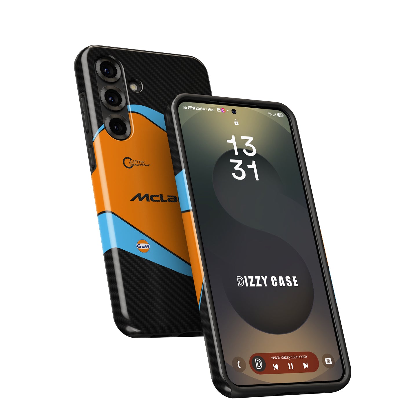 McLaren MCL36 Ricciardo DR03 Samsung Case - Snap & Tough Variants | DIZZY CASE