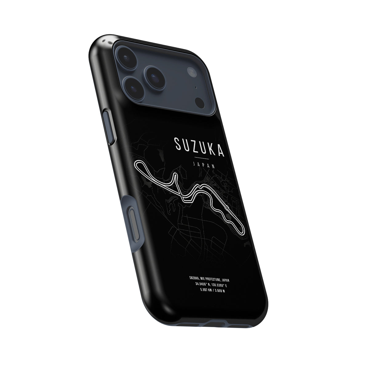 Suzuka F1 Track Map iPhone Case