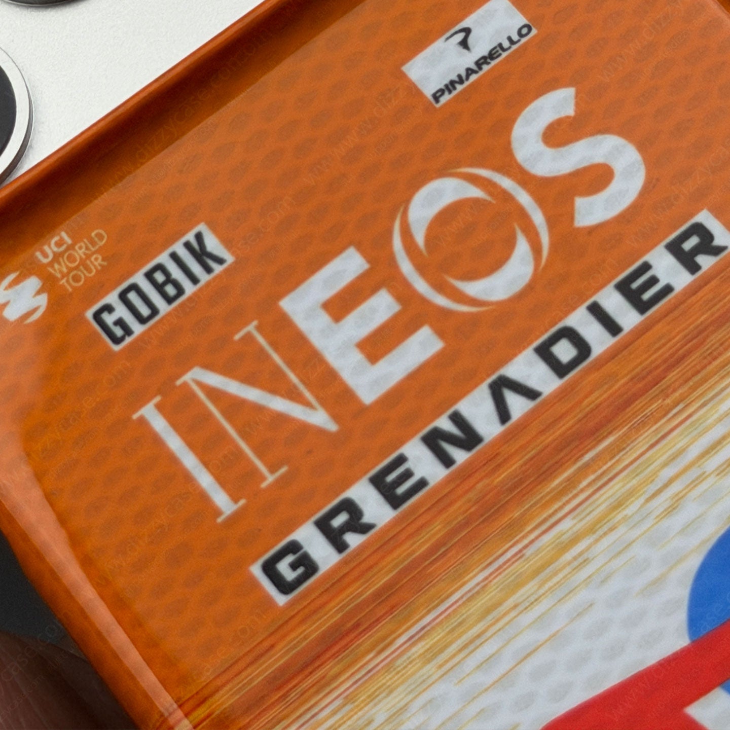 INEOS Grenadiers 2026 Team Jersey Phone Case | TotalEnergies Orange Edition for Google Pixel, Xiaomi & More