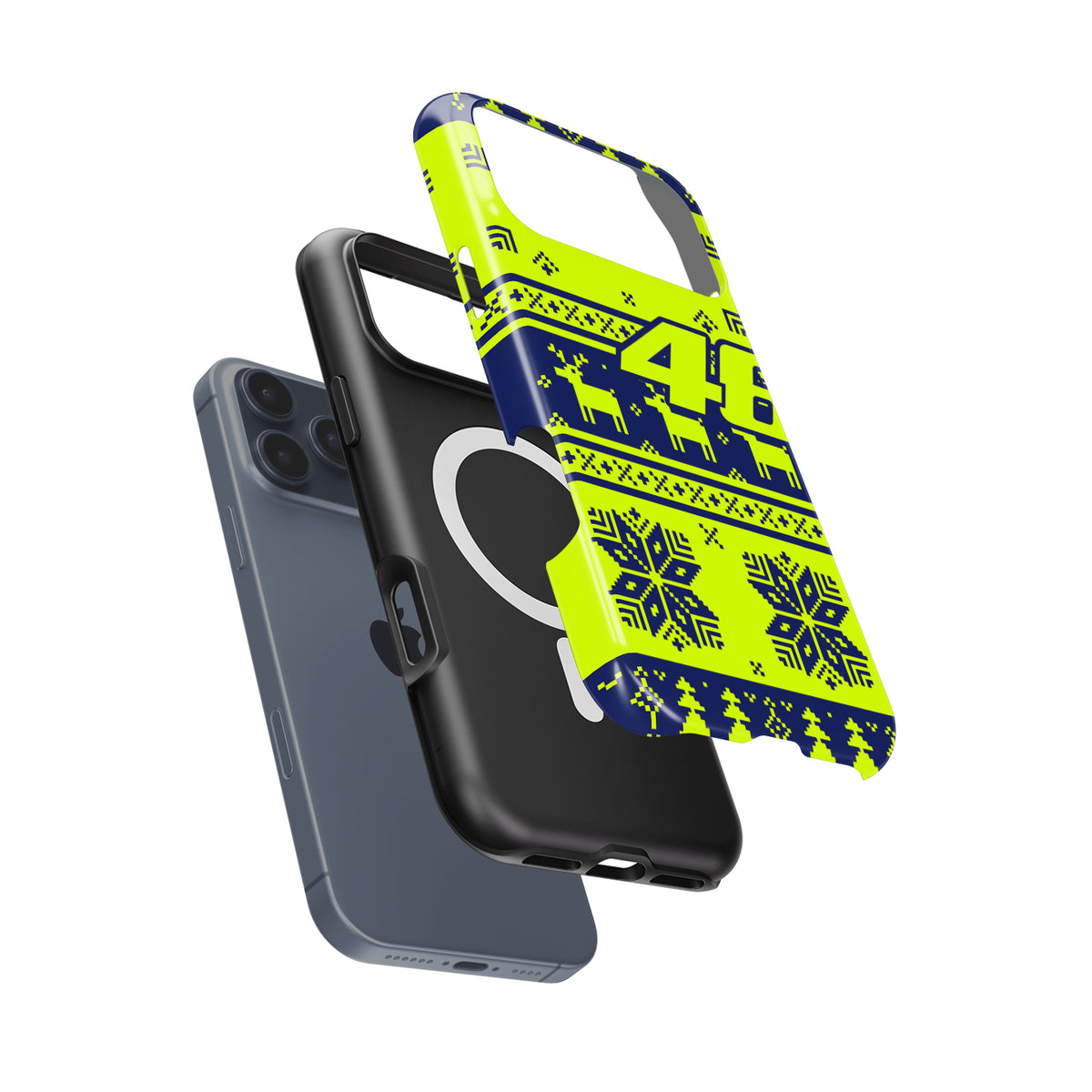 Valentino Rossi Winter Test 2015 "Woolly Hat" Helmet Livery Phone Case – Other Models (Google, OnePlus, Xiaomi, Huawei)