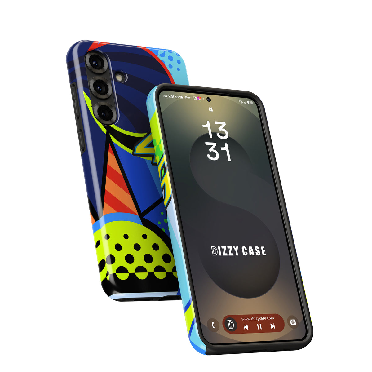 Celebrate Valentino Rossi with the Winter Test 2020 Helmet Phone Case