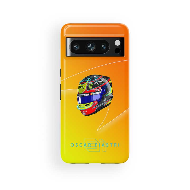 Oscar Piastri 2025 Helmet Phone Case – Multi-Device Australian Heritage Edition (Pixel, Xiaomi, OnePlus, Huawei) | DIZZY CASE