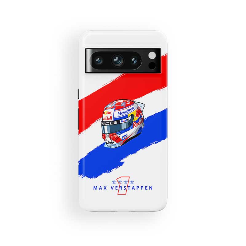 Max Verstappen 2025 Helmet Phone Case – Multi-Device Dutch Heritage Edition (Pixel, Xiaomi, OnePlus, Huawei) | DIZZY CASE