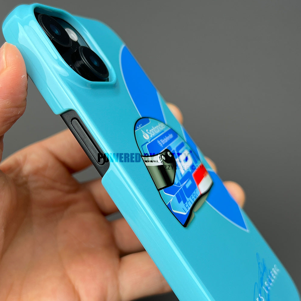 Charles Leclerc 2024 Miami Helmet Phone Case: Sleek & Bold