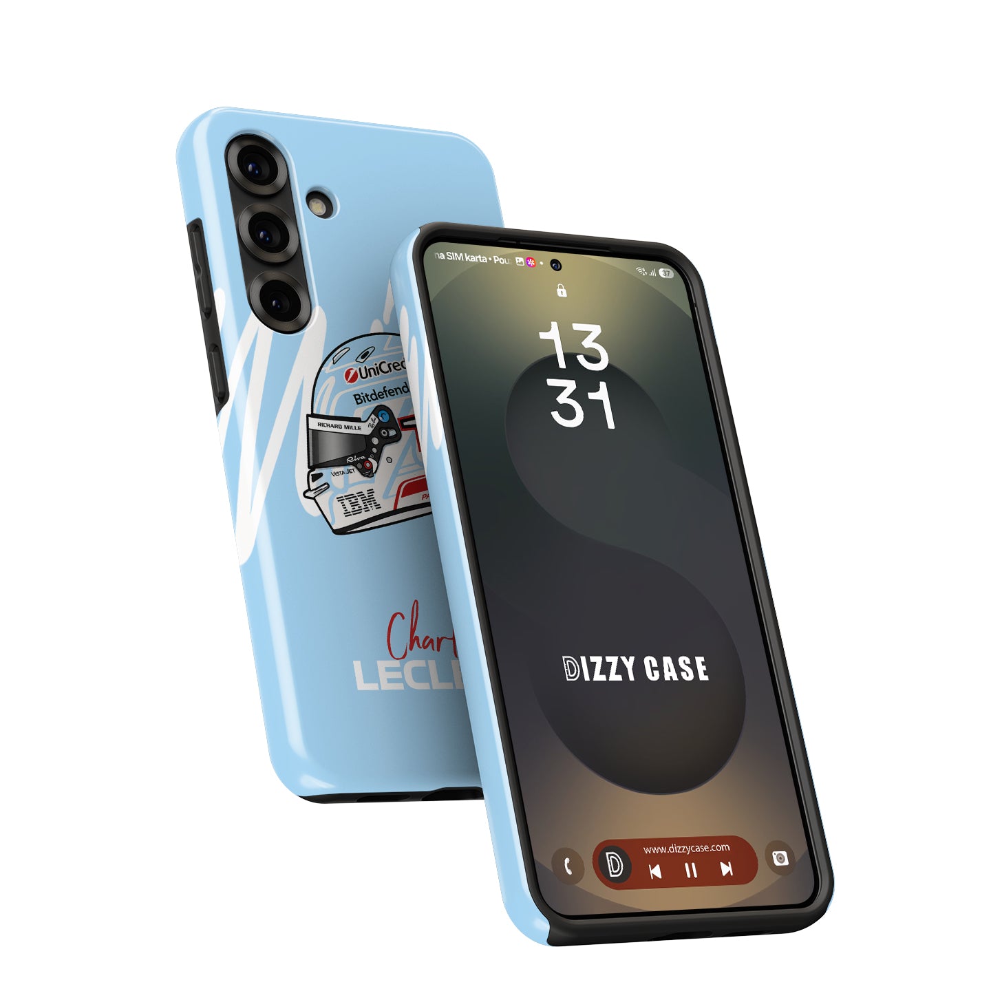 Charles Leclerc Miami GP 2026 F1 Helmet Samsung Case