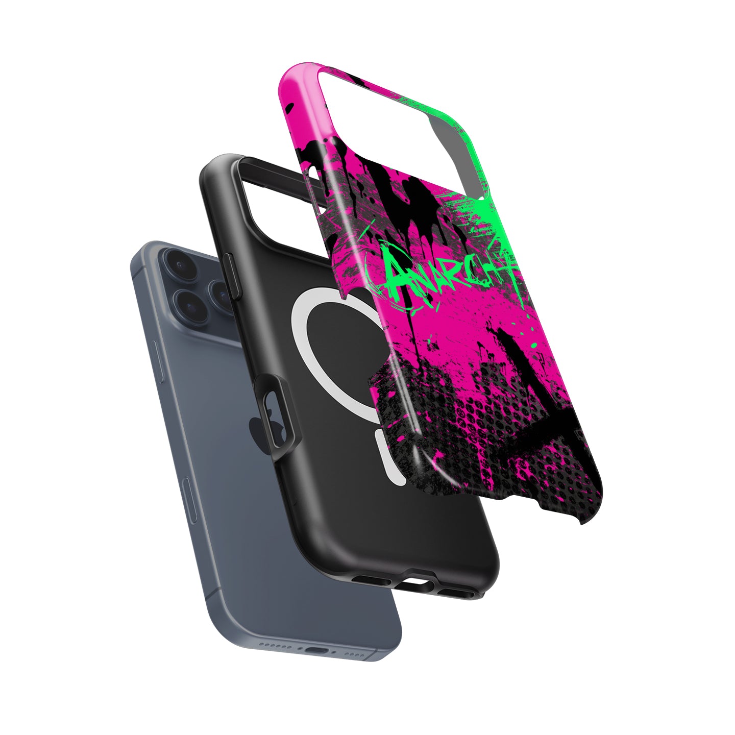 AK-47 Neon Revolution – CS Skin Phone Case for Gamers