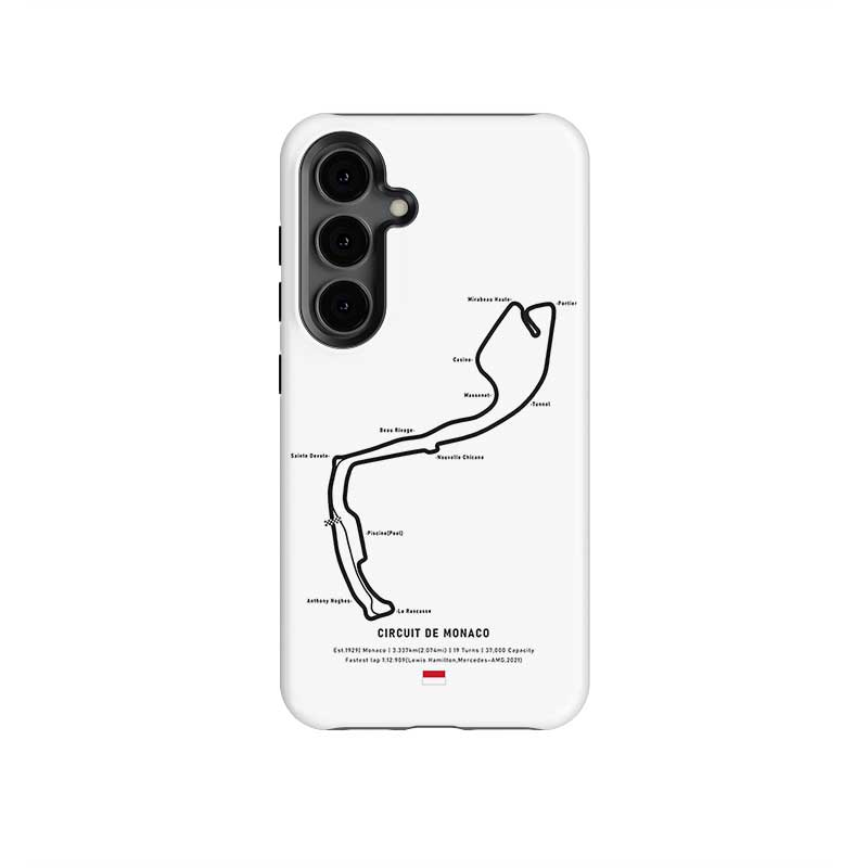 Samsung Case – Circuit de Monaco Track Map, Grand Prix Edition