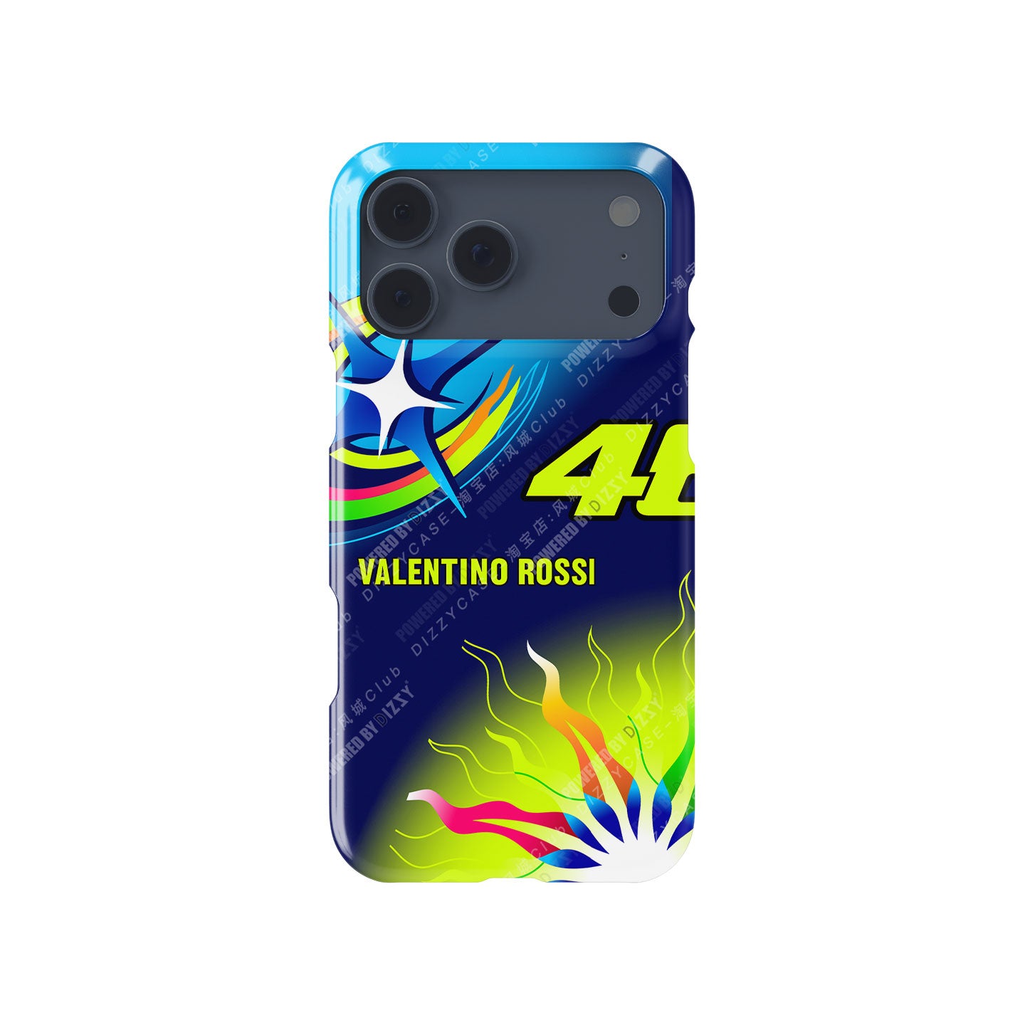Valentino Rossi 2025 WEC Helmet iPhone Case – Le Mans 24H BMW M