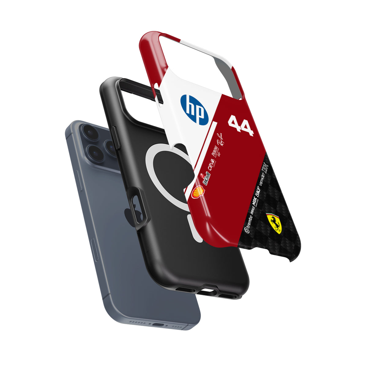 Lewis Hamilton 2025 SF-25 Livery – Racing Tribute Edition Formula 1 racing iPhone case view 7