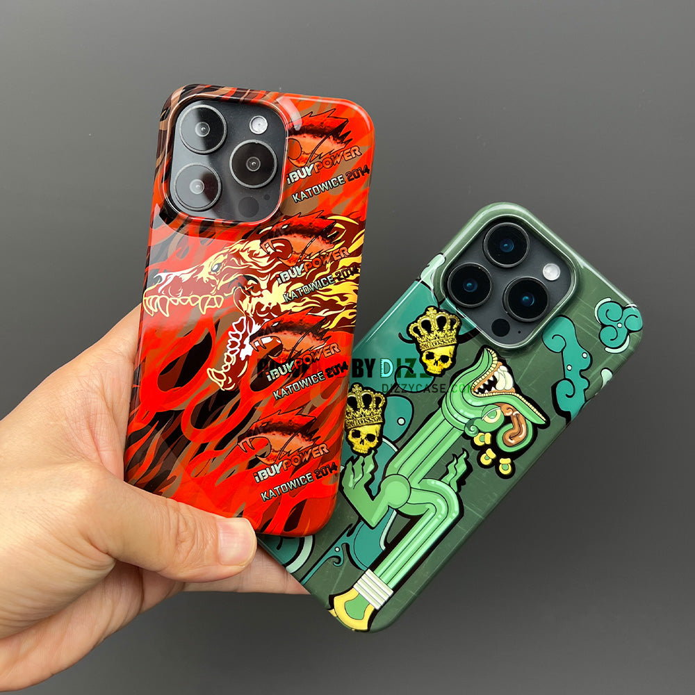 CS2 M4A4 Howl CSGO Skin Phone Case – Fire & Fury Edition (For iPhone) | DIZZY CASE