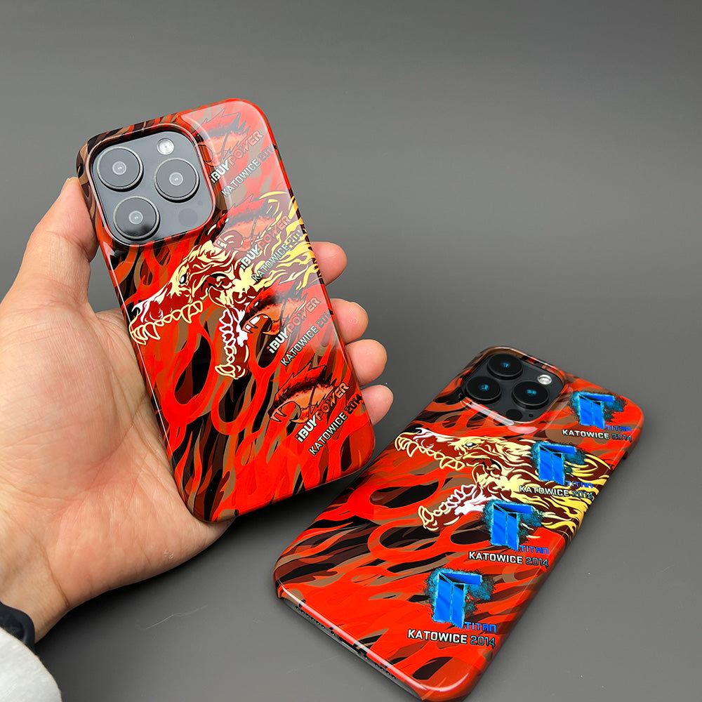 CS2 M4A4 Howl with iBUYPOWER Holo Sticker Phone Case – Katowice 2014 Edition (For iPhone)