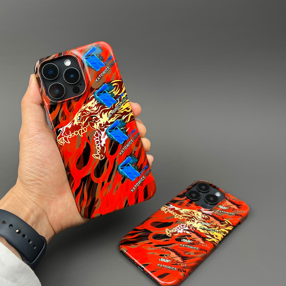 CS2 M4A4 Howl CSGO Skin Phone Case – Fire & Fury Edition (For iPhone) | DIZZY CASE