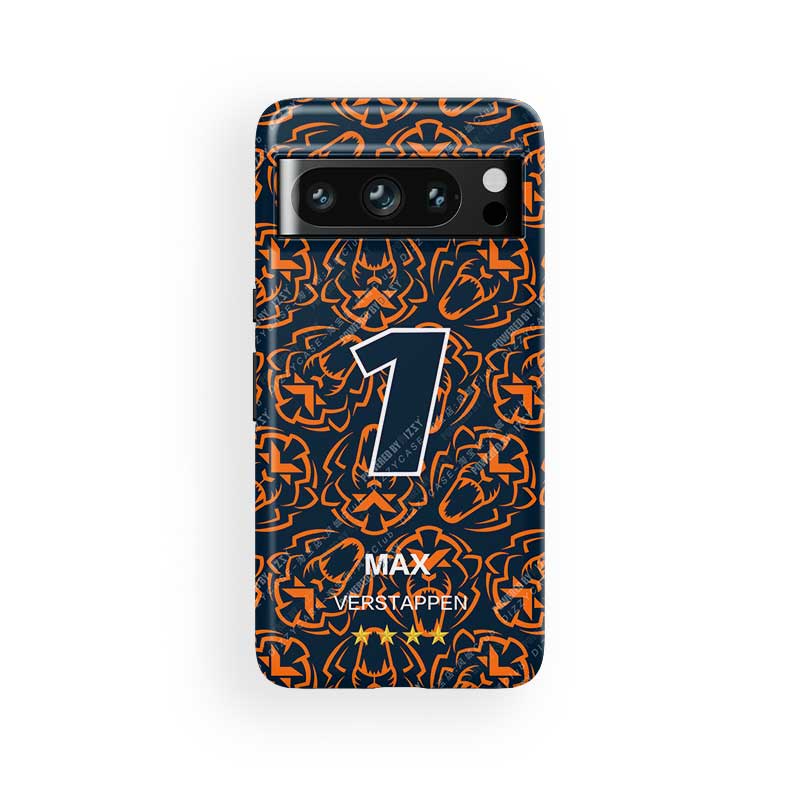 Max Verstappen 2025 F1 Champion Phone Case – Orange Lion Edition (Google, Huawei, Xiaomi, OnePlus) | DIZZY CASE